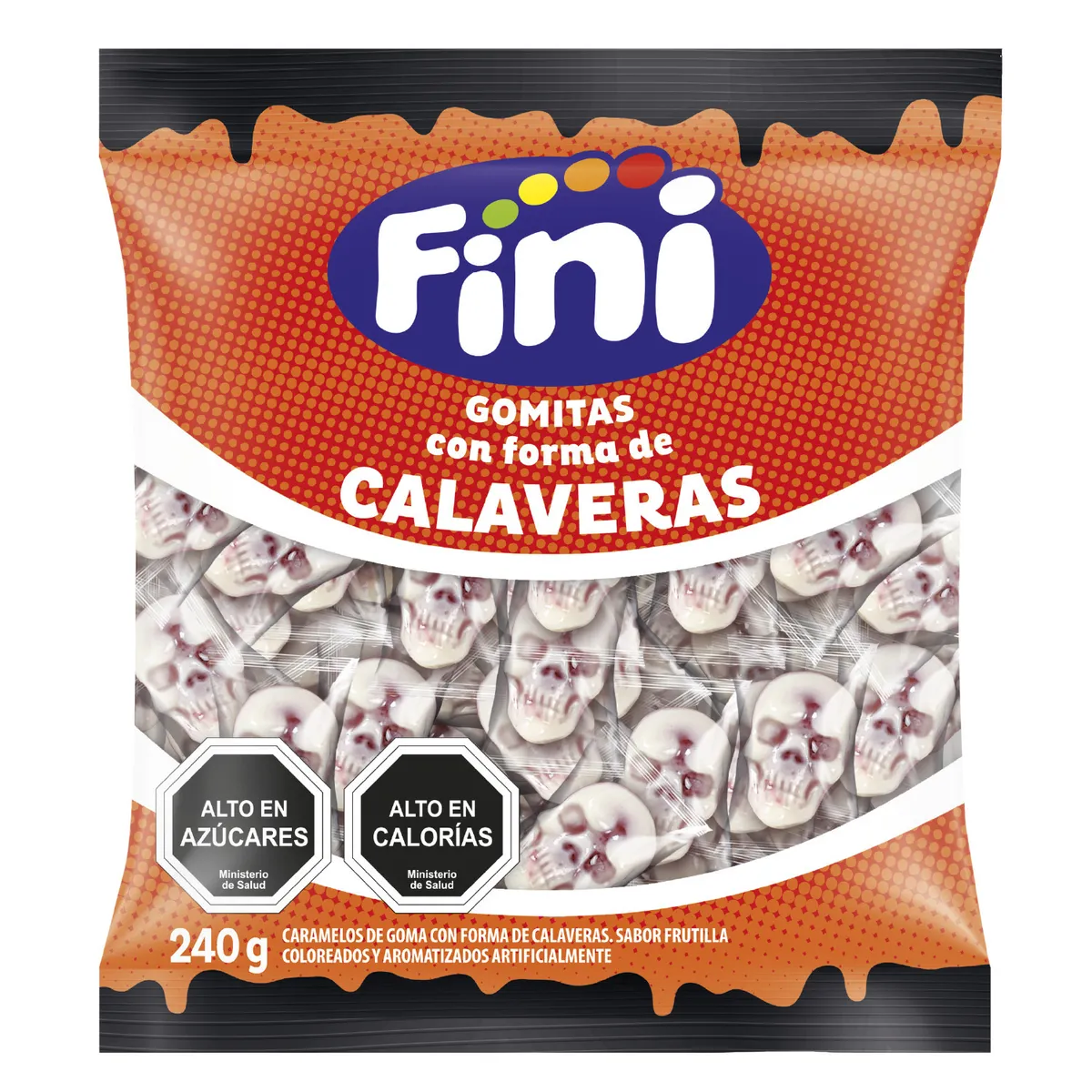 FINI - Gomitas Calaveras Fini 240 g