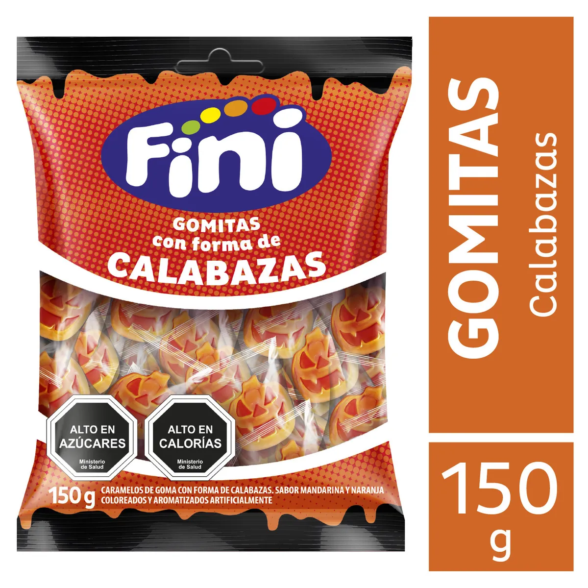 FINI - Gomitas Calabazas Fini 150 g