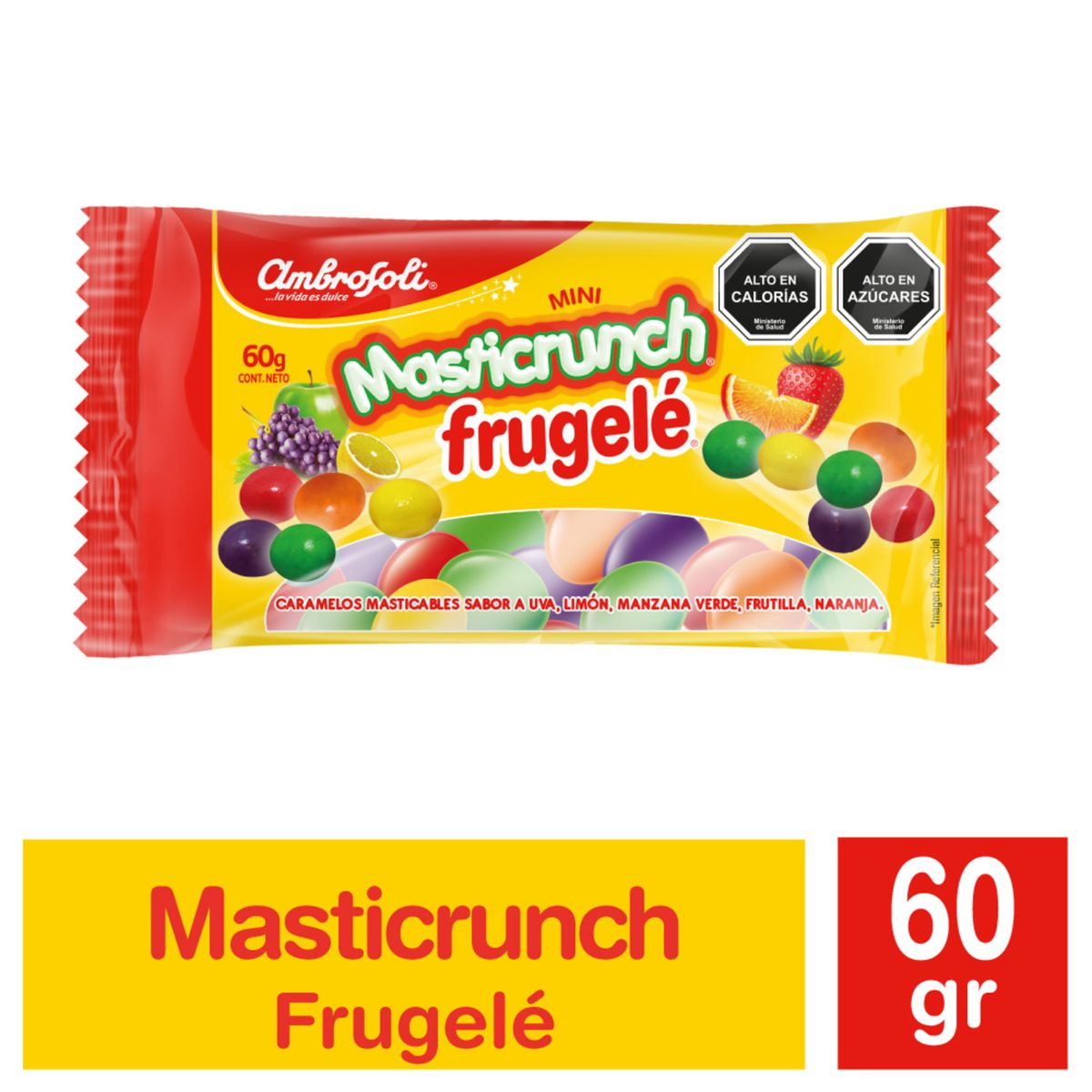 AMBROSOLI - Masticables Frugele Ambrosoli Mini Masticrunch 60 gr