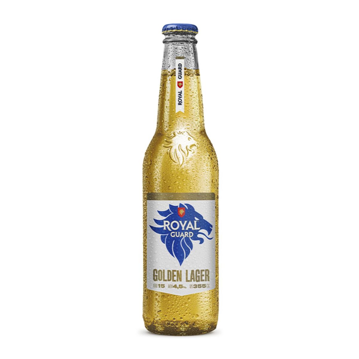 ROYAL GUARD - Pack Cerveza Royal Guard Golden Lager Botella 4.5° 24 x 355 ml