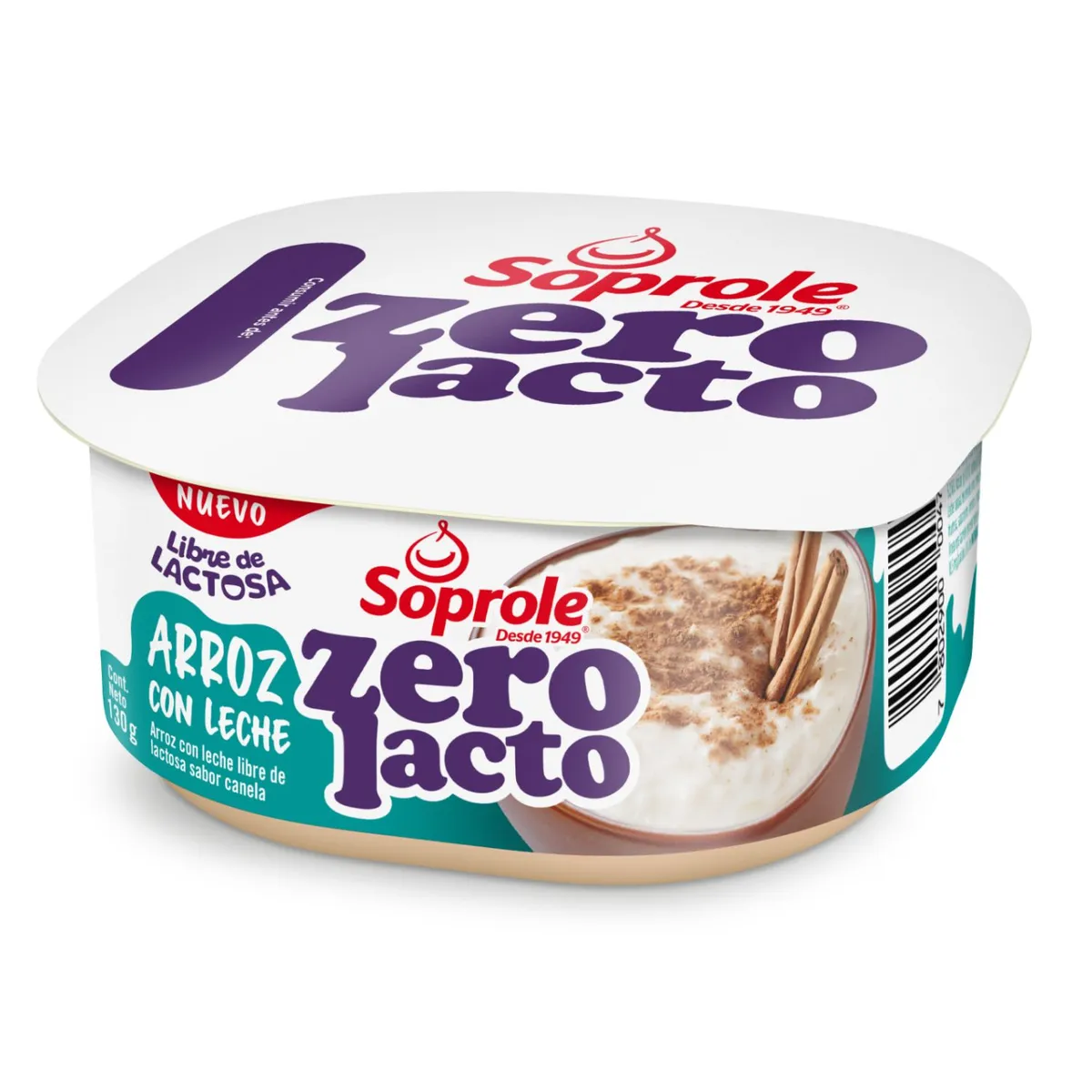 SOPROLE - Postre Arroz con Leche Zero Lacto Sin Lactosa Soprole 130 g