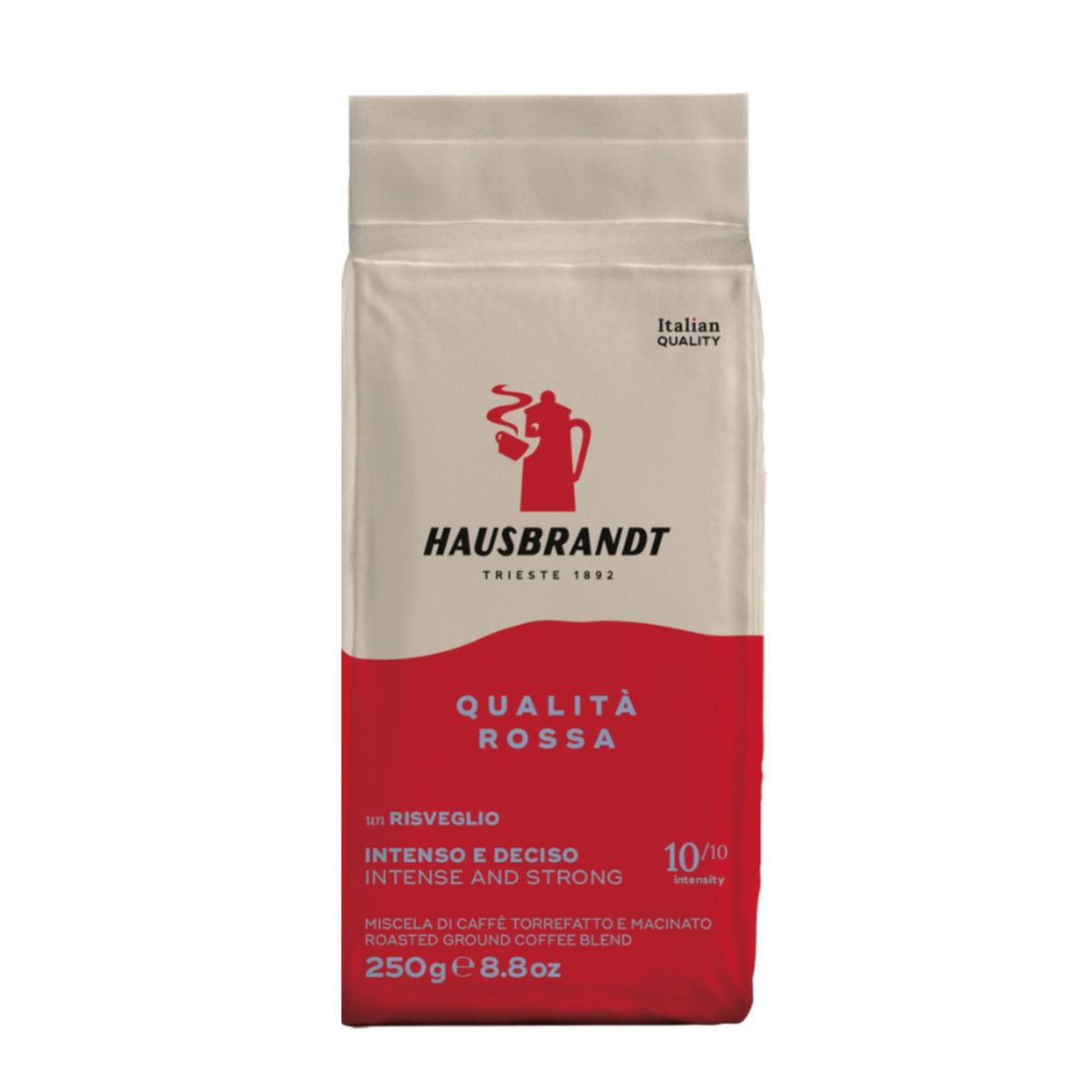 HAUSBRANDT - Café Molido Qualita Rossa Hausbrandt 250 g