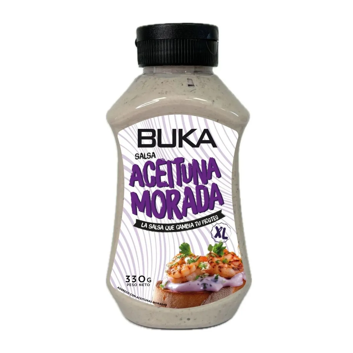 BUKA - Mayonesa Aceituna Morada Buka 330 g