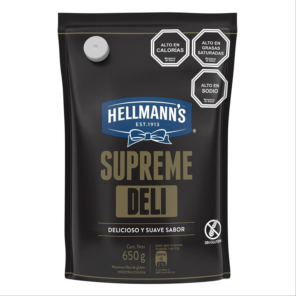 HELLMANN'S - Mayonesa Hellmann's Deli Supreme Doypack 650 g