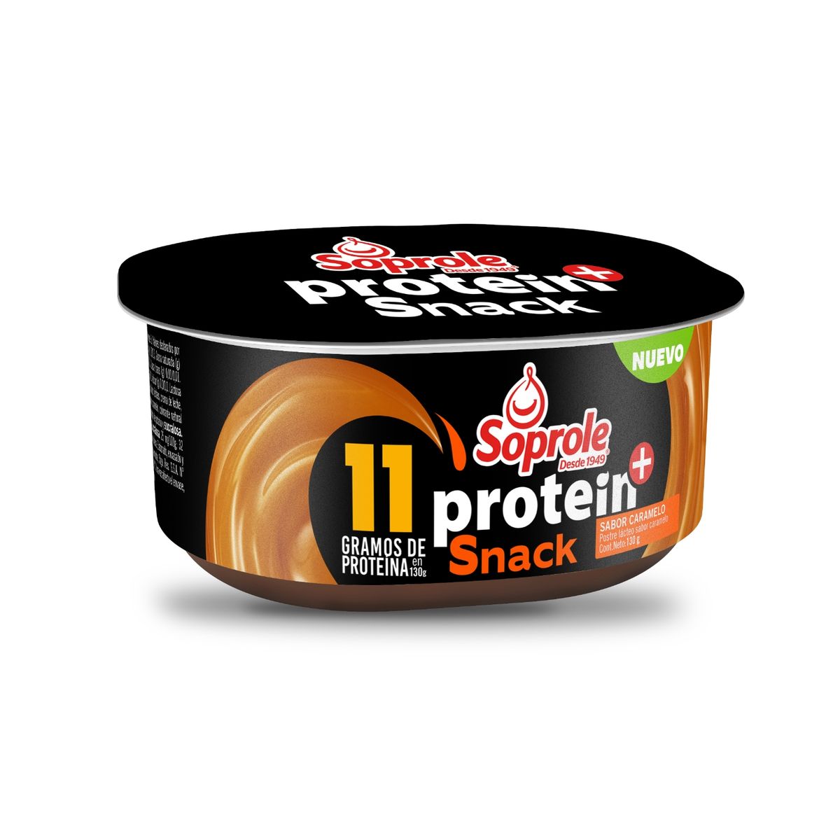SOPROLE - Postre Proteín+ Snack Sabor Caramelo Soprole 130 g