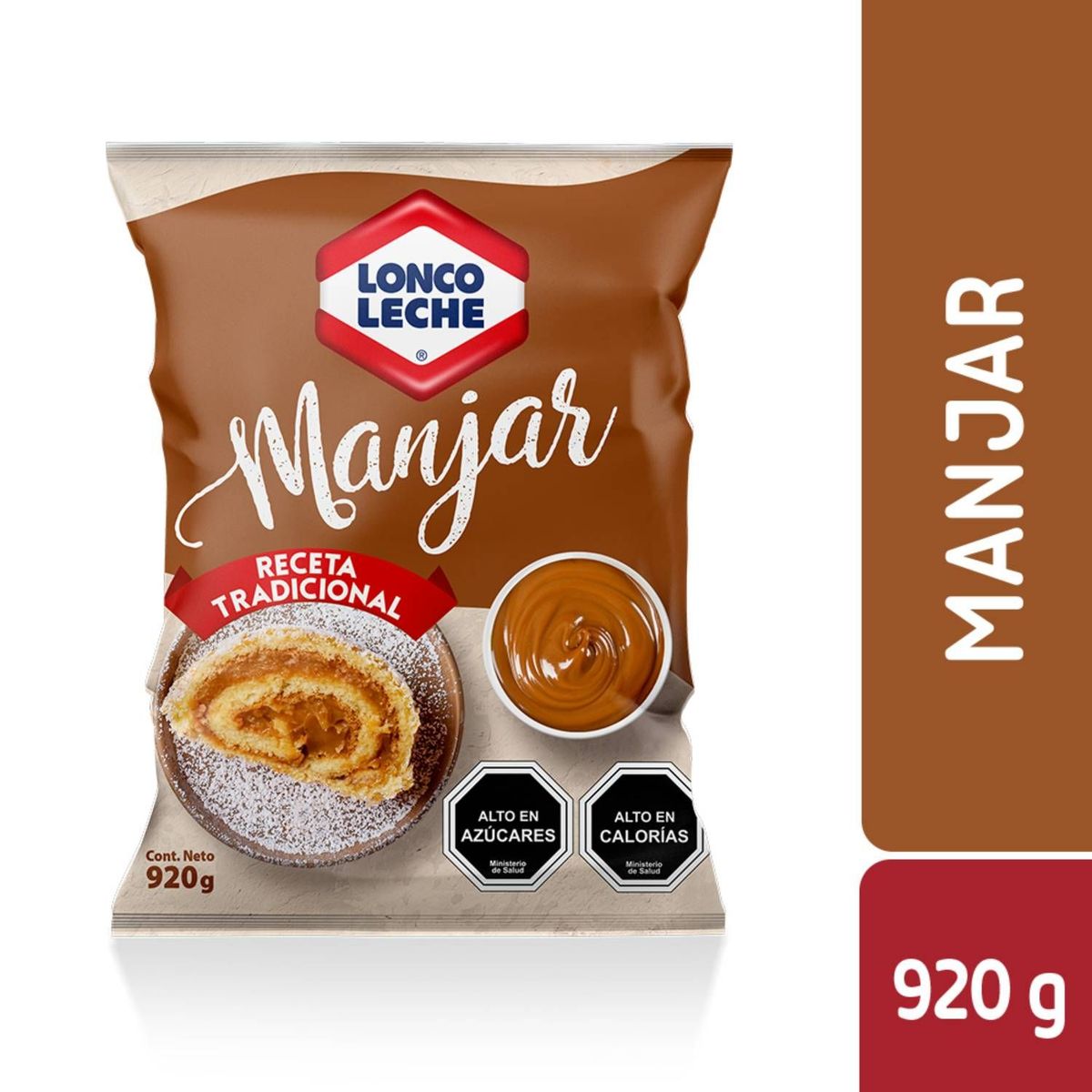 LONCOLECHE - Manjar Receta Tradicional Bolsa Loncoleche 920 g
