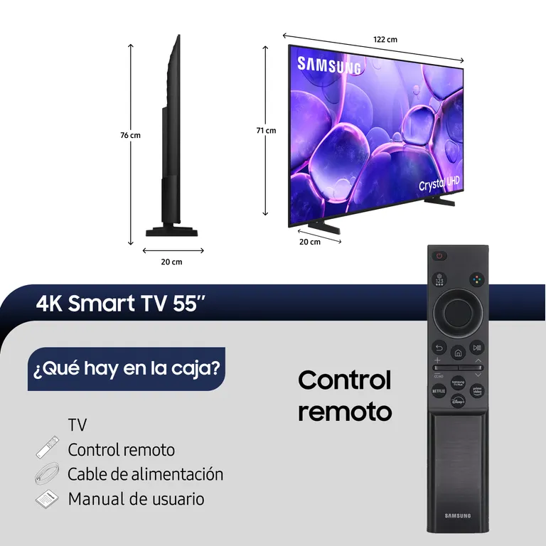 Led Smart Tv 55" Uhd Un55U8000Fgxzs