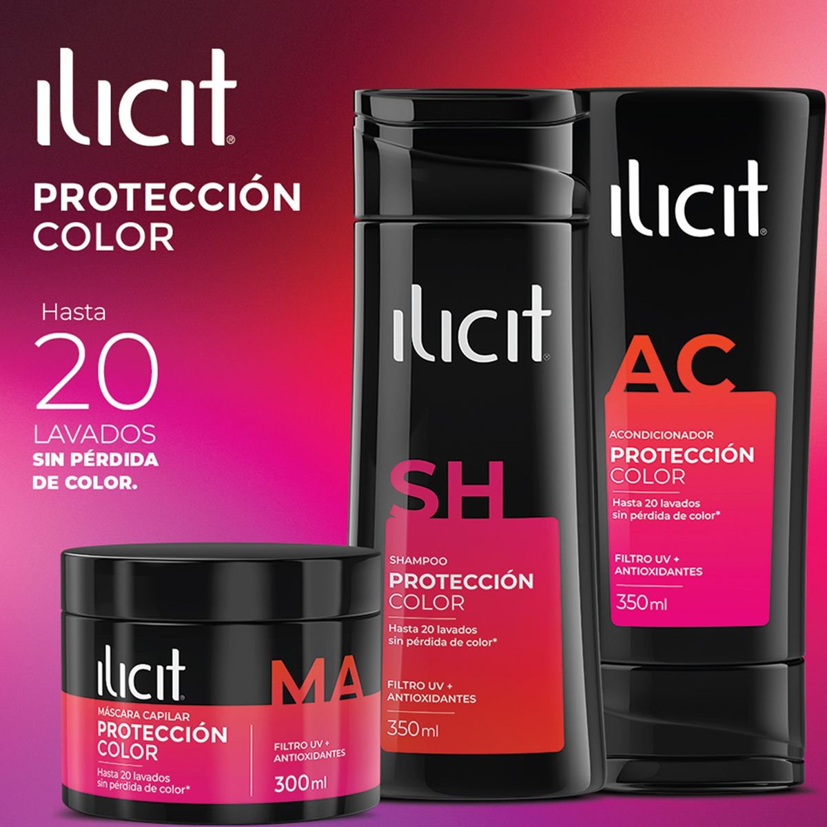 ILICIT - Acondicionador Protección Color Ilicit 350 ml