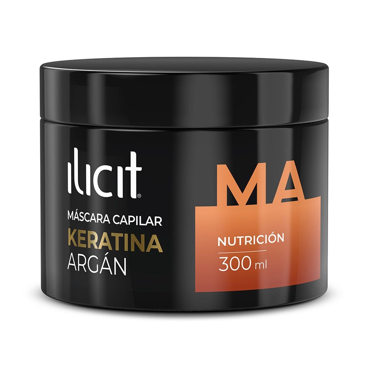 ILICIT - Mascarilla Capilar Keratina Argán Ilicit 300 ml