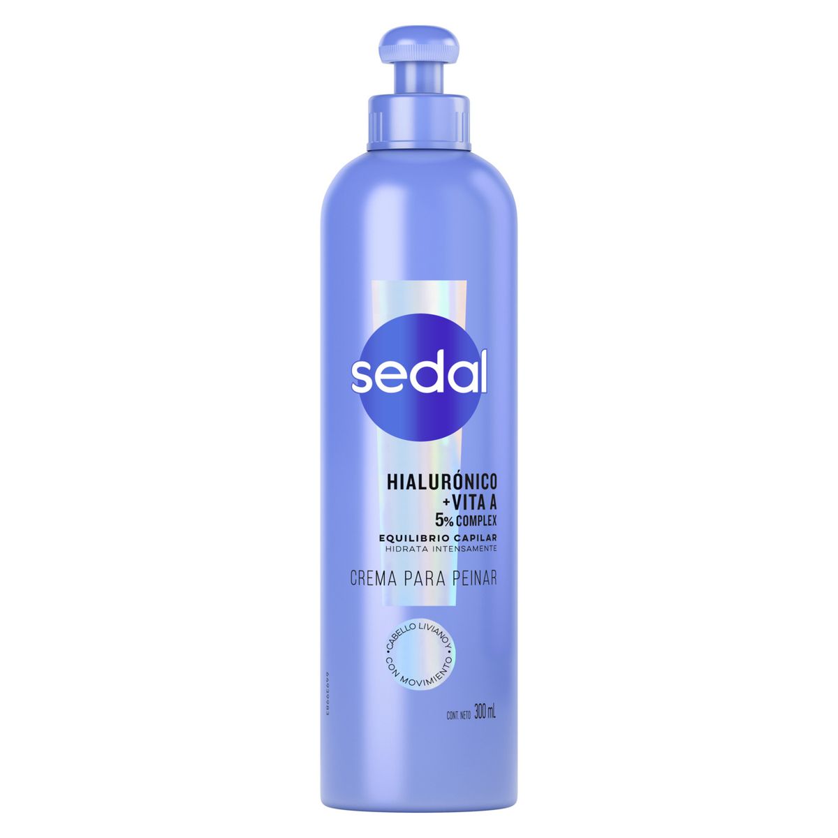 SEDAL - Crema para Peinar Sedal Hialurónico y Vitamina A 300 ml