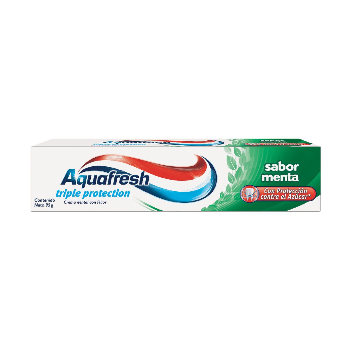 AQUAFRESH - Pasta de Dientes Aquafresh Triple Protección Sabor Menta 95 g