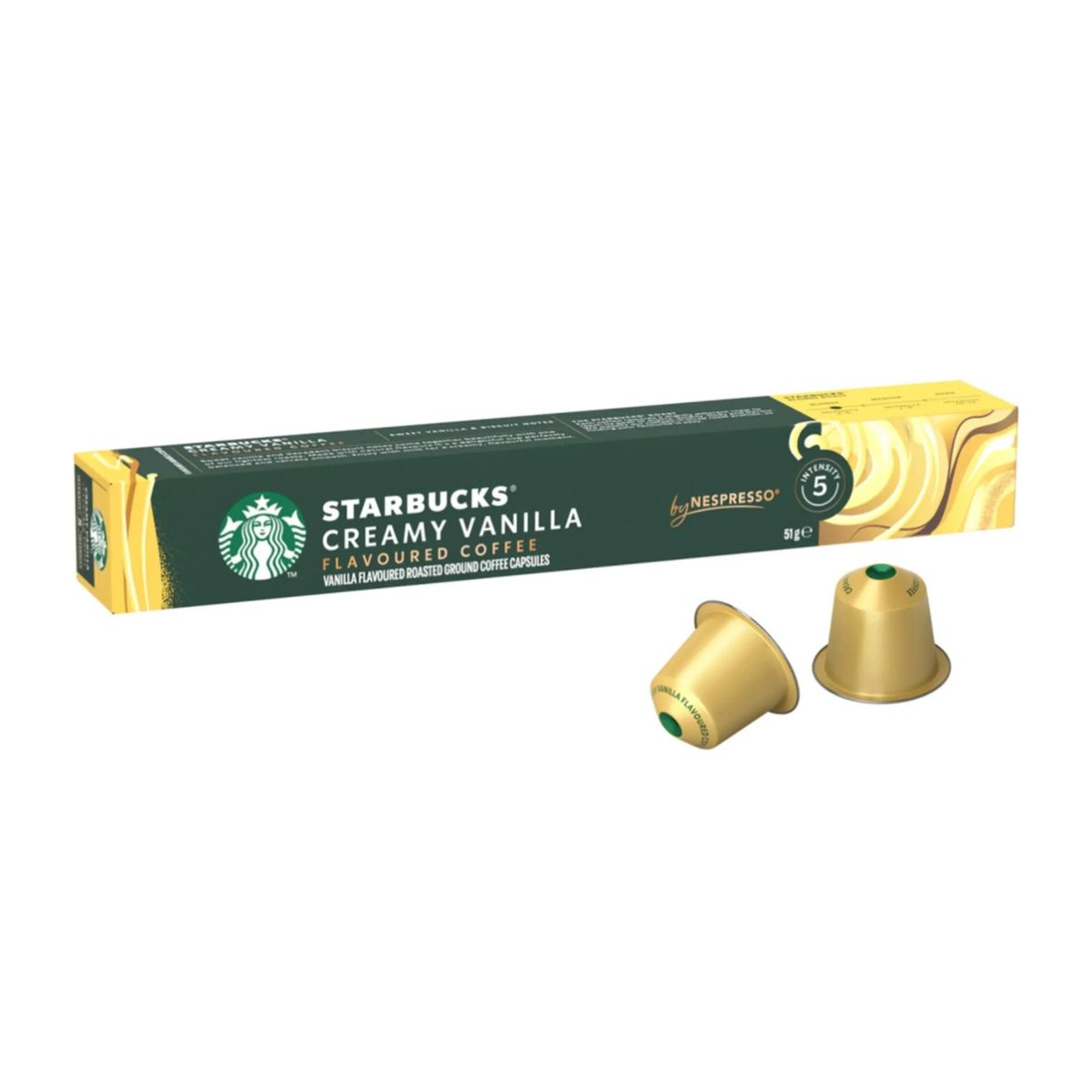 STARBUCKS - Cápsulas de Café Starbucks by Nespresso Creamy Vainilla 51 g