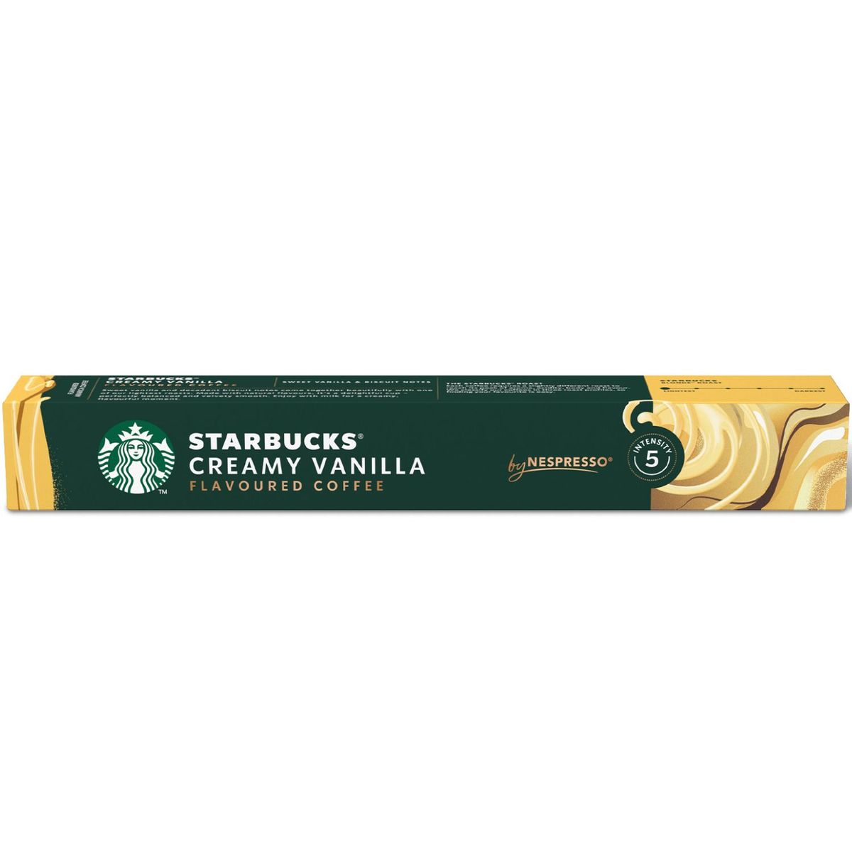 STARBUCKS - Cápsulas de Café Starbucks by Nespresso Creamy Vainilla 10 Un