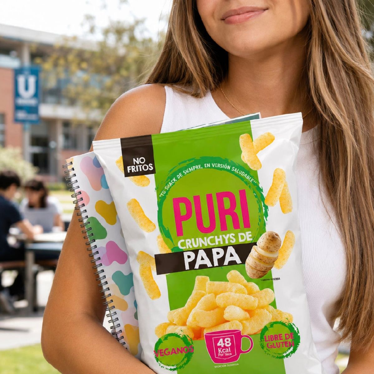 PURISNACKS - Souffle Crunchy de Papa Purisnacks 140 g