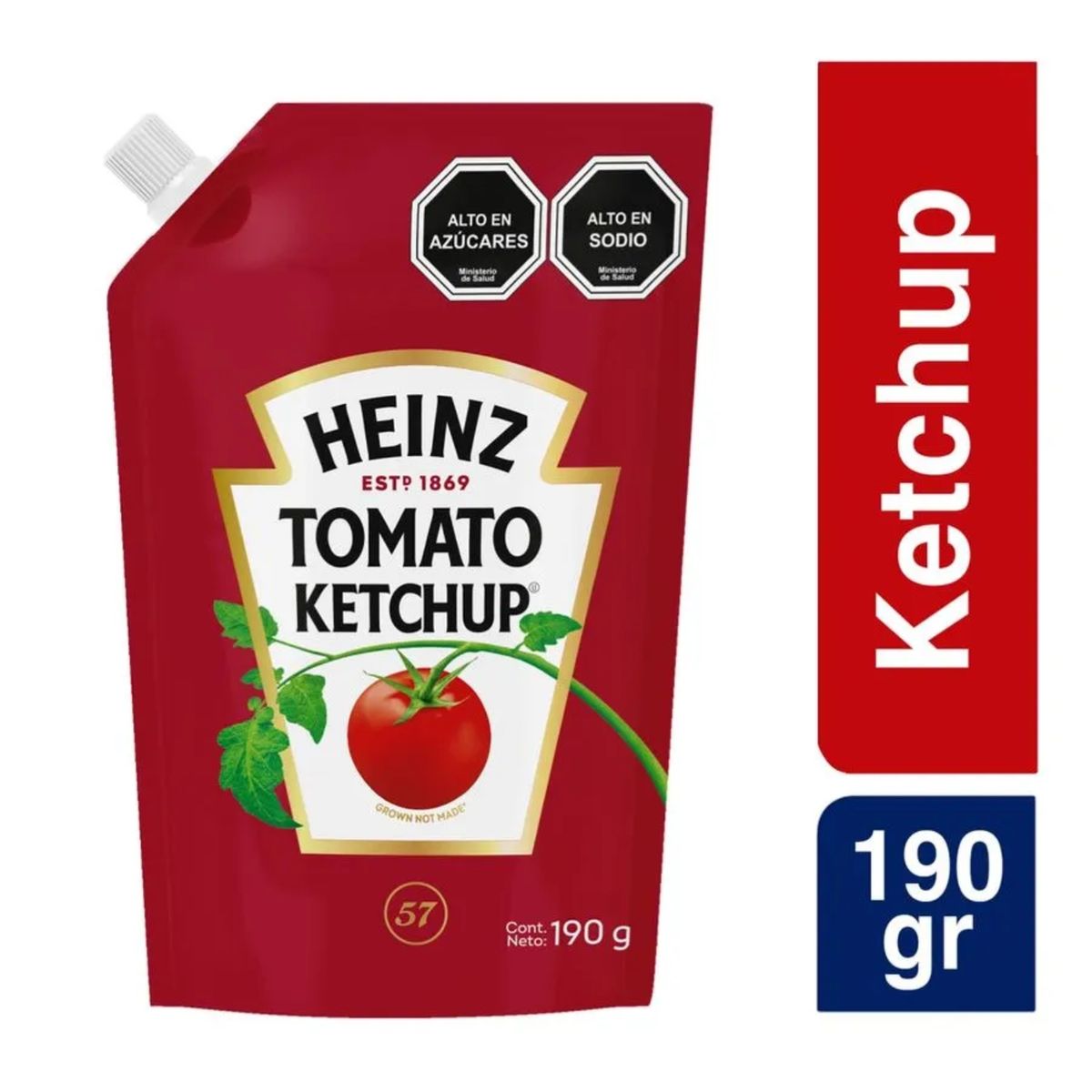 HEINZ - Ketchup Doypack Heinz 190 g