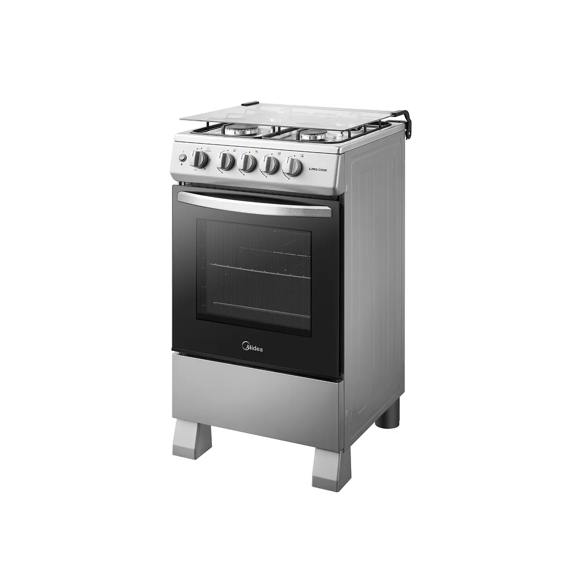 MIDEA - Cocina A Gas 4 Quem Mfo-Mg20Tcssl Silver