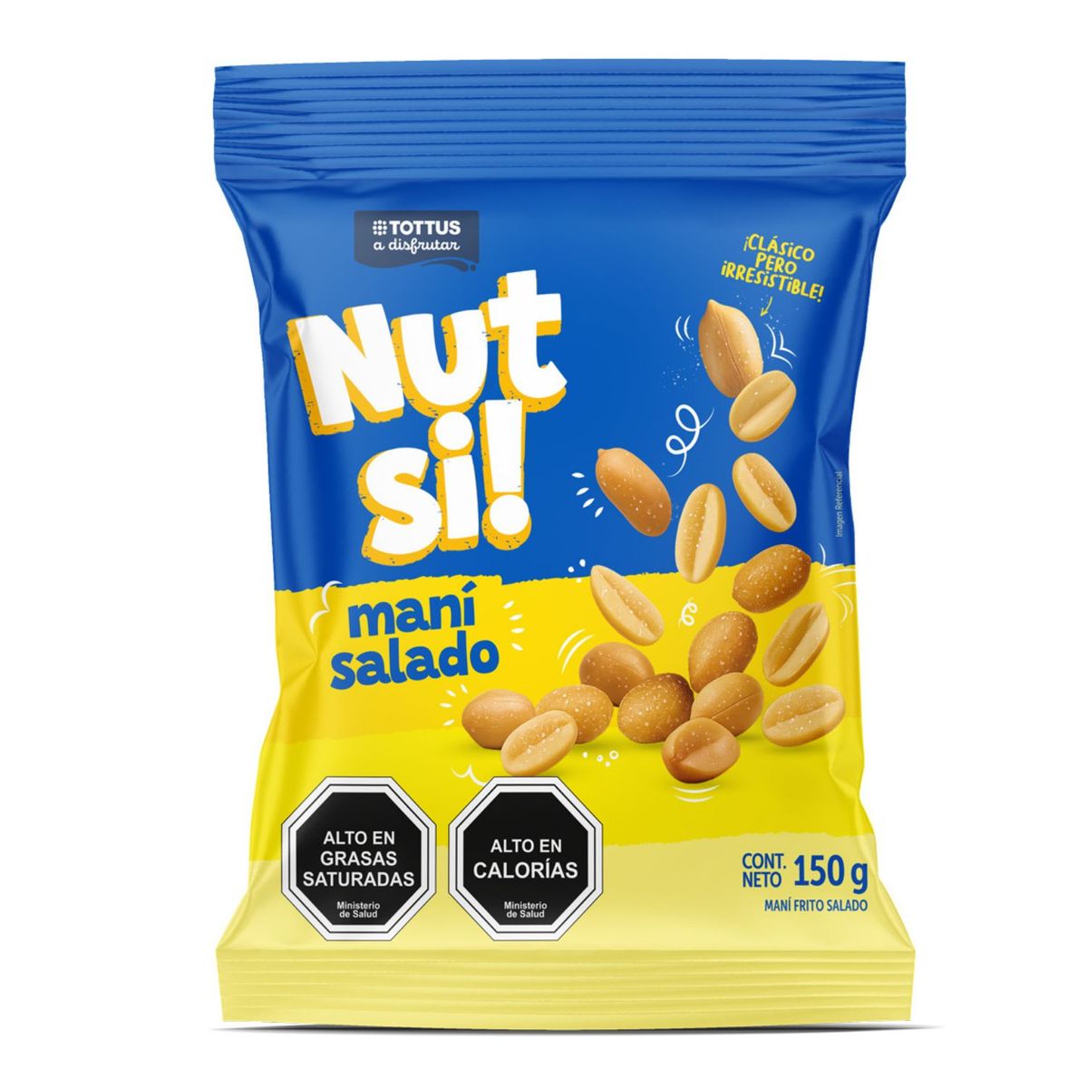 TOTTUS - Maní Salado Nut Si! Tottus 150 g