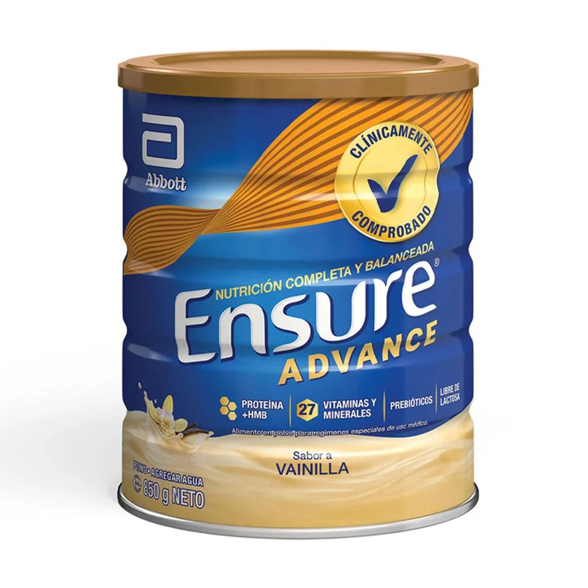  - Alimento en Polvo Ensure Advance Sabor Vainilla 850 g