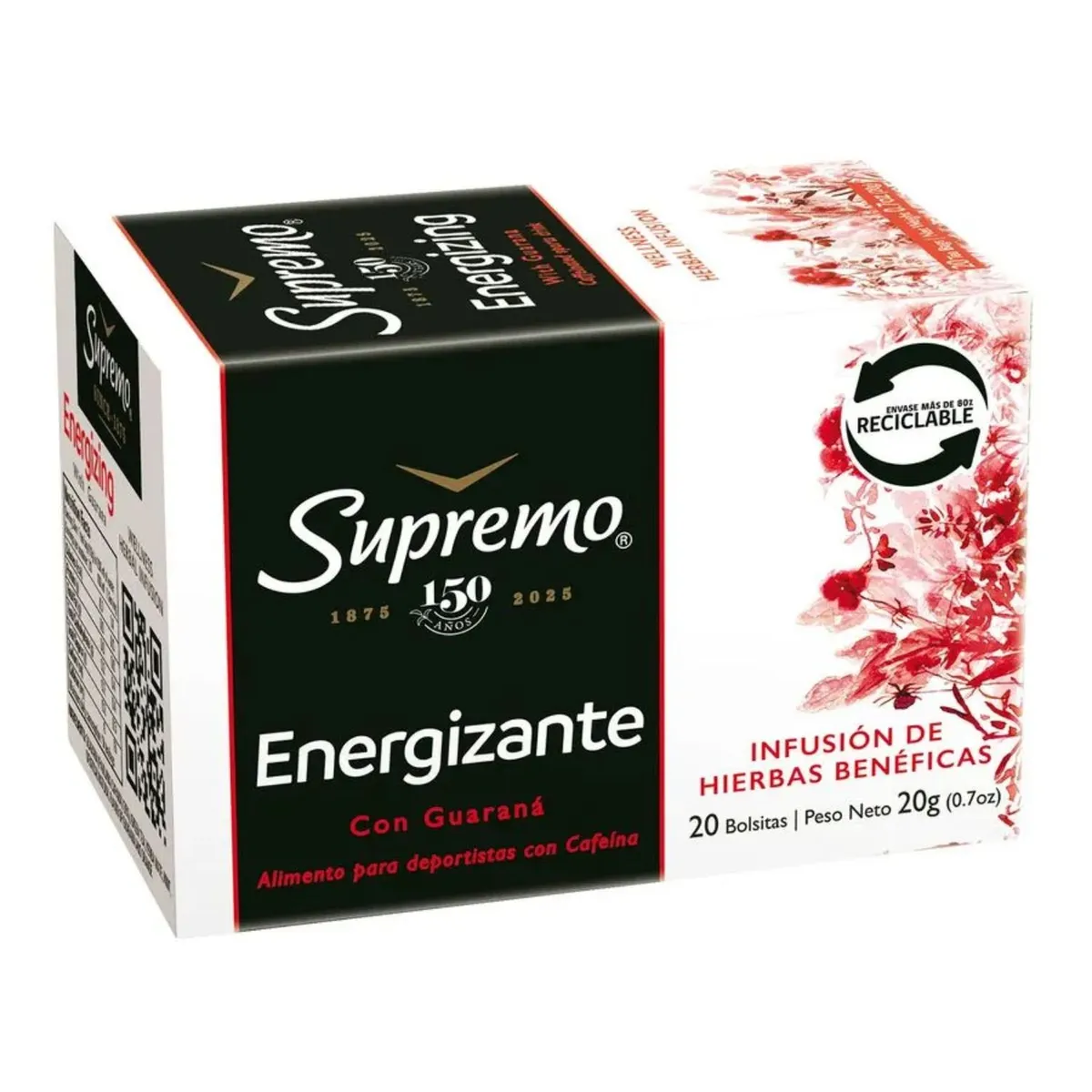 SUPREMO - Infusión de Hierbas Energizante Supremo 20 Un