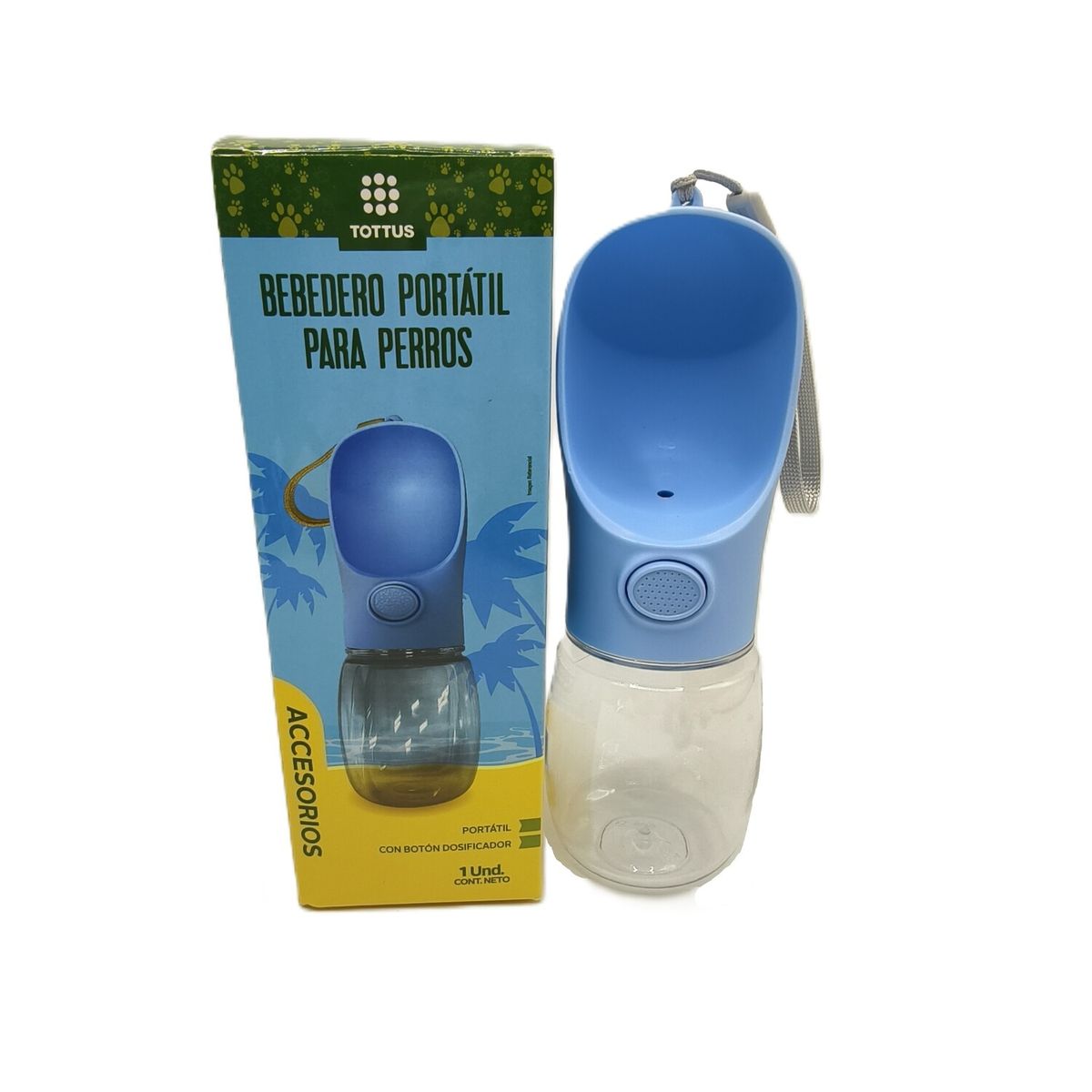 TOTTUS - Bebedero Portátil para Perros Tottus Un