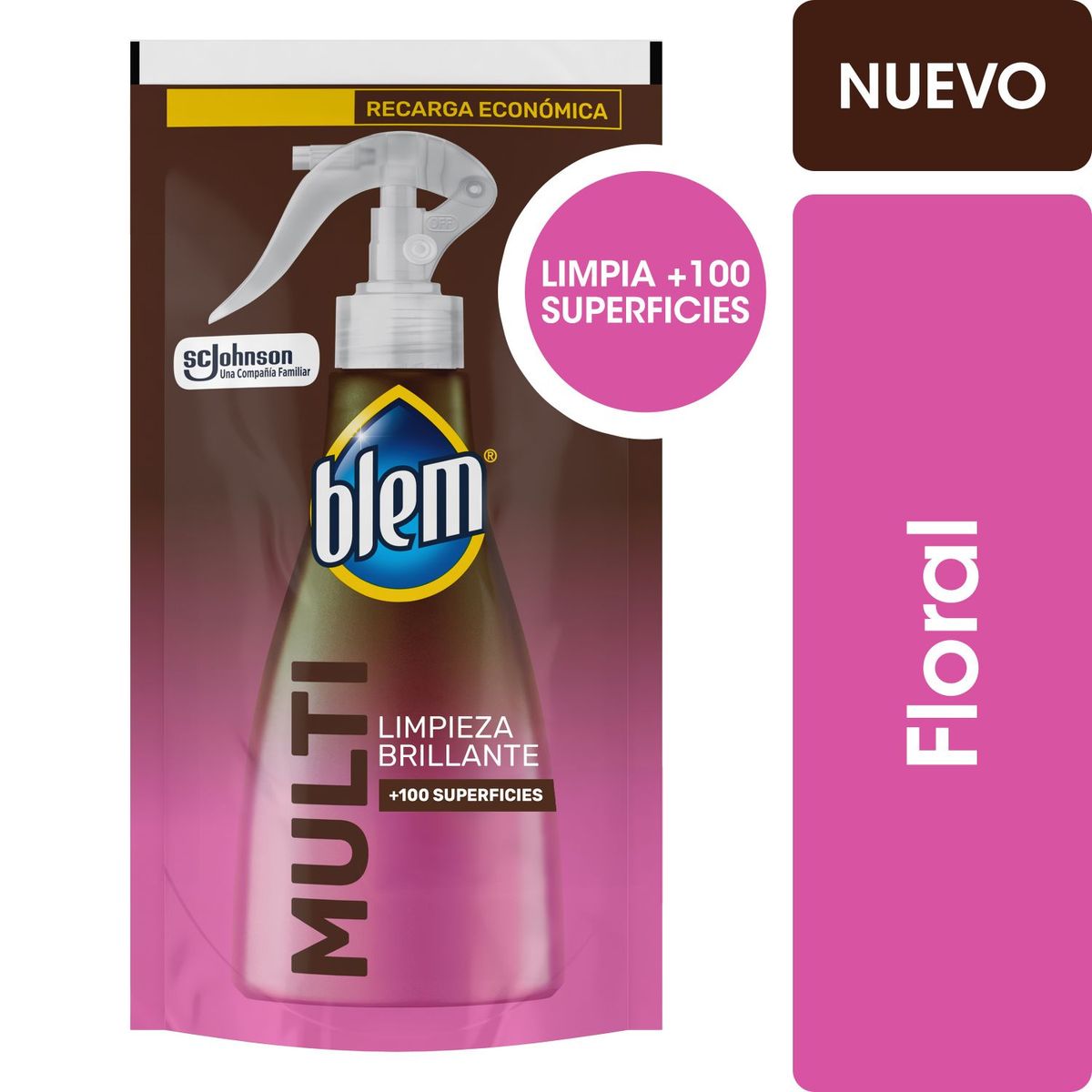 BLEM - LIMPIADOR FLORAL RECARGA BLEM 400 ML