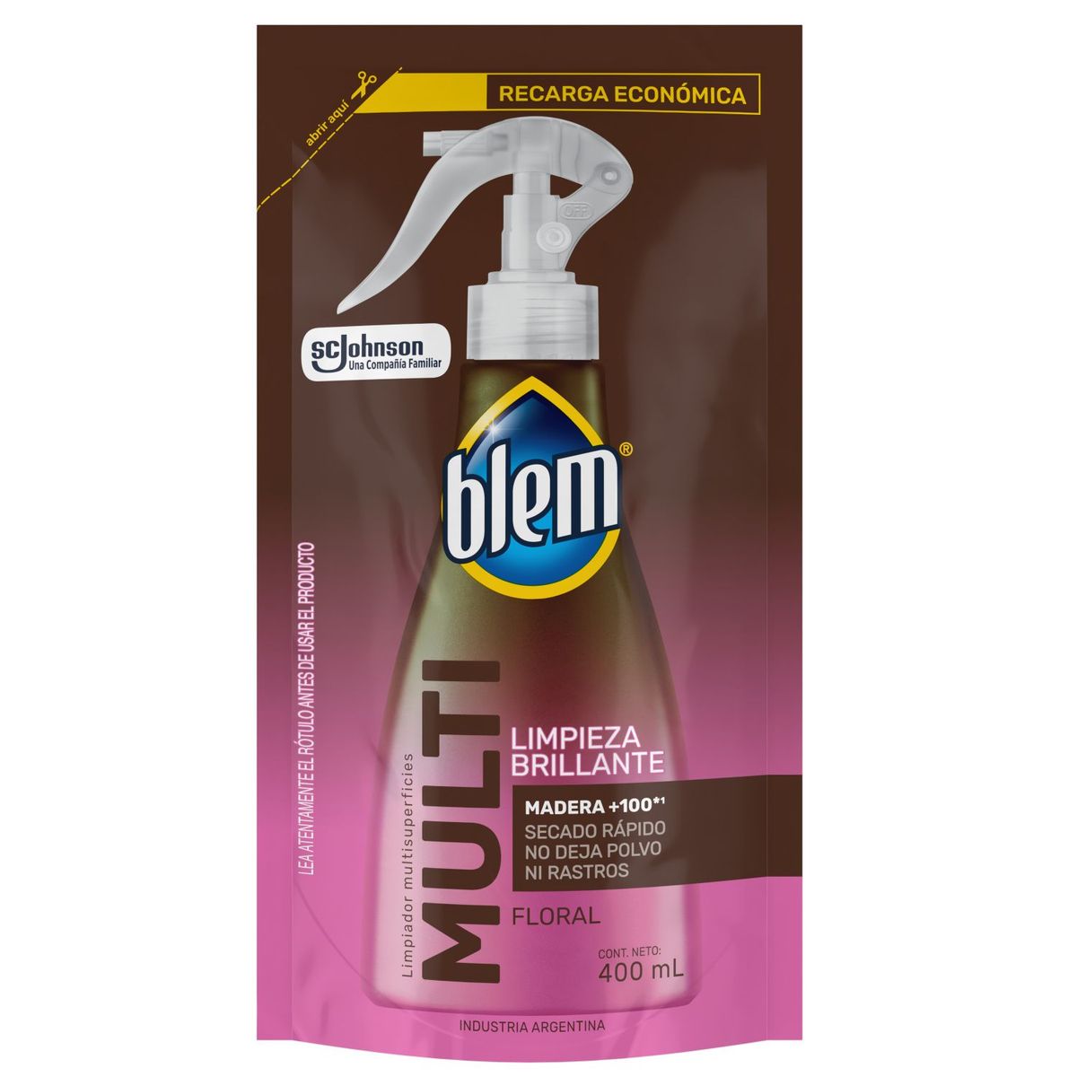 BLEM - LIMPIADOR FLORAL RECARGA BLEM 400 ML