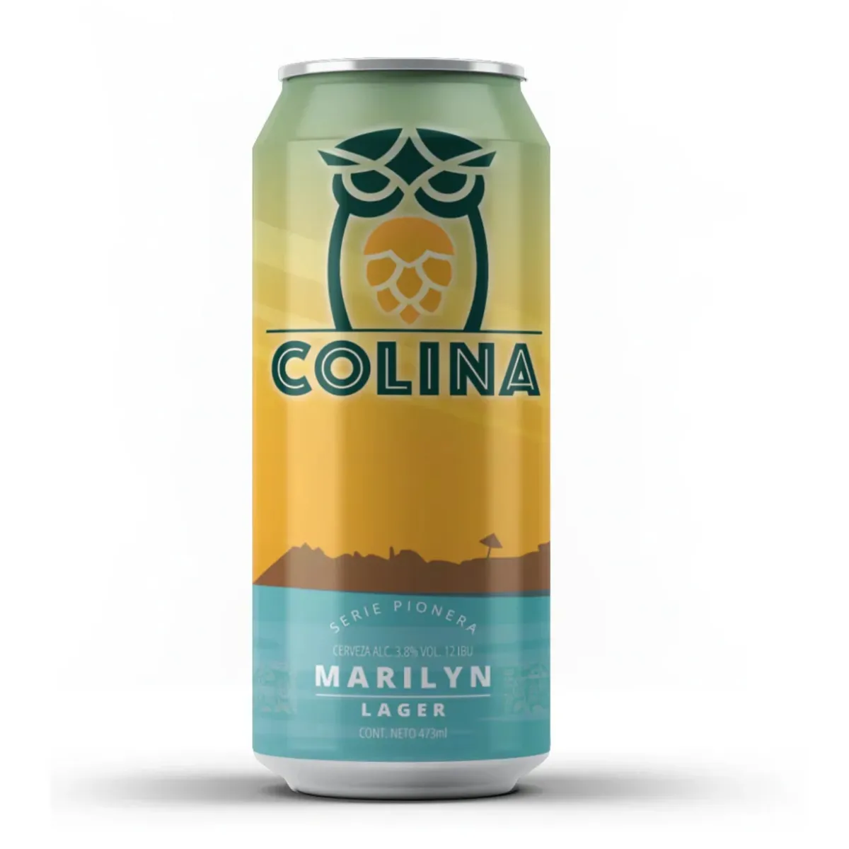 COLINA - Cerveza Artesanal Colina Marilyn Lager 3.8° 473 ml