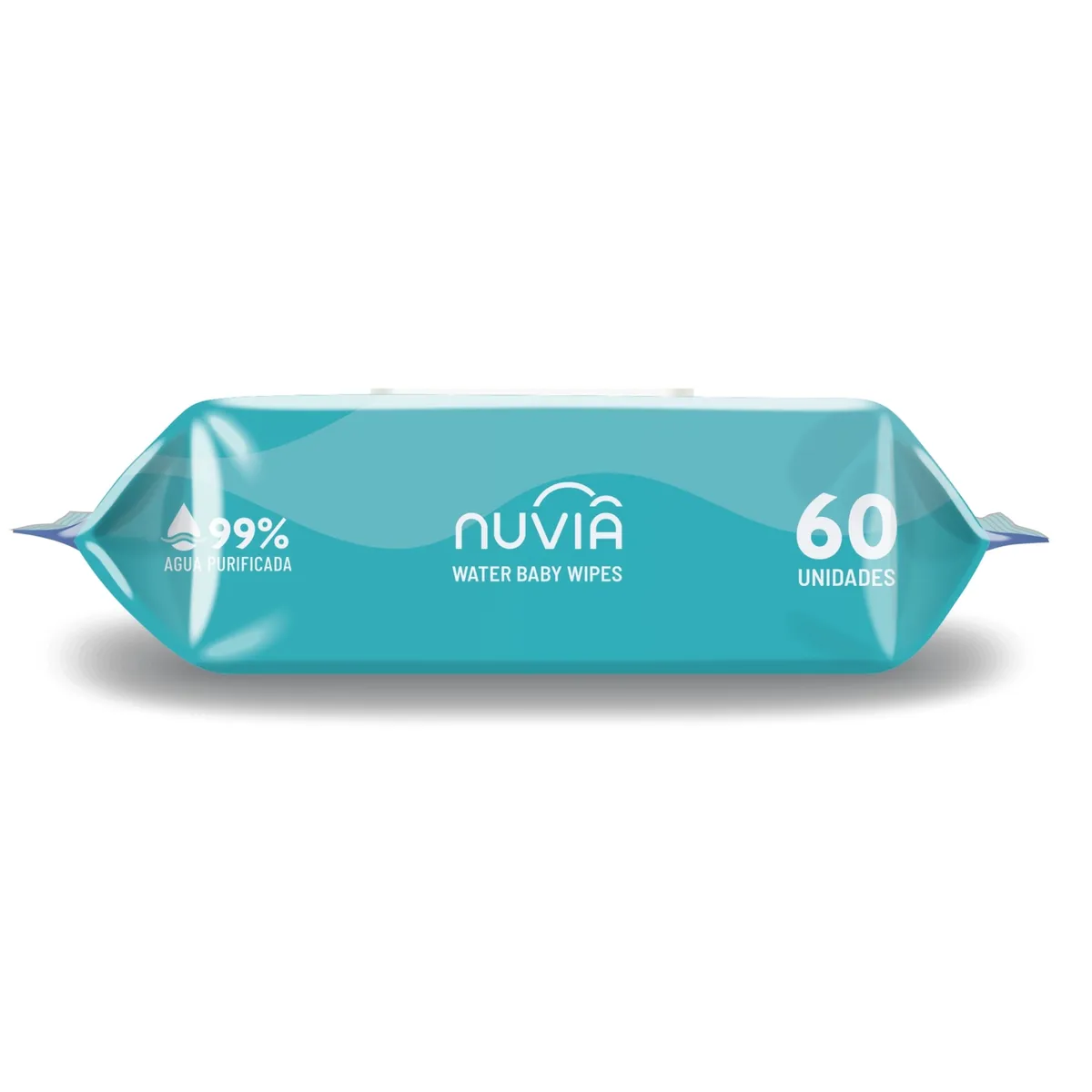 NUVIA - Toallitas Húmedas Nuvia 99% Agua 60 Un