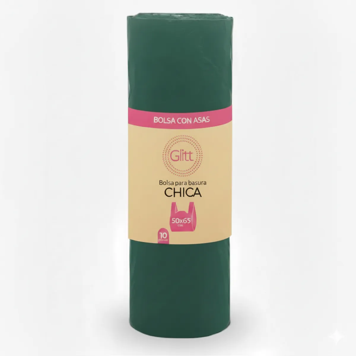 GLITT - Bolsa de Basura Glitt Chica Con Asas 50 x 65 cm