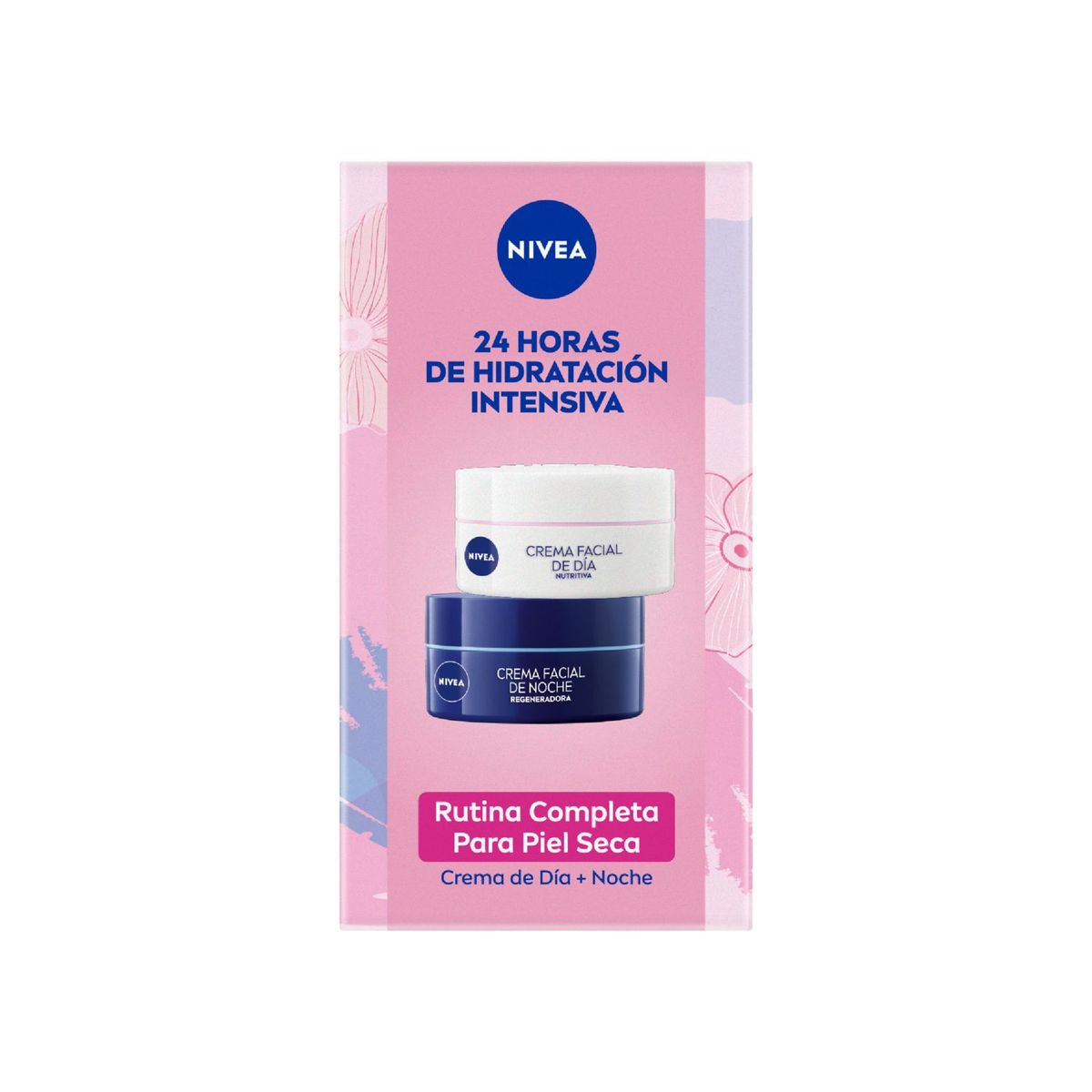 NIVEA - Pack Crema Facial Nivea Hidratación Intensiva Día y Noche 2 x 50 ml