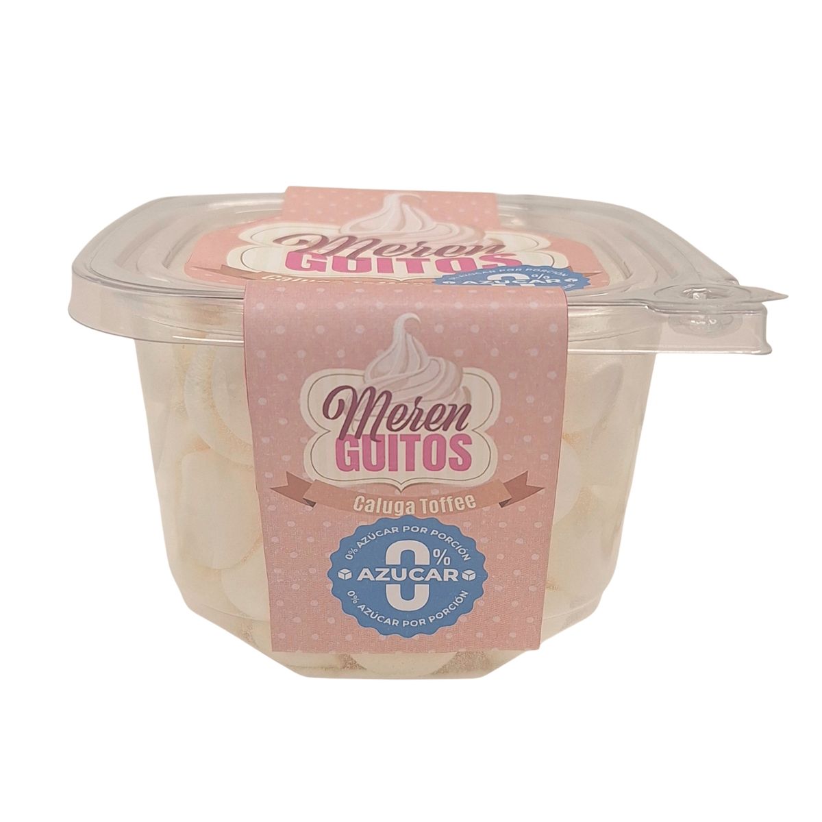 MACRODELI - Merenguitos Caluga Toffee Sin Azúcar 30 g