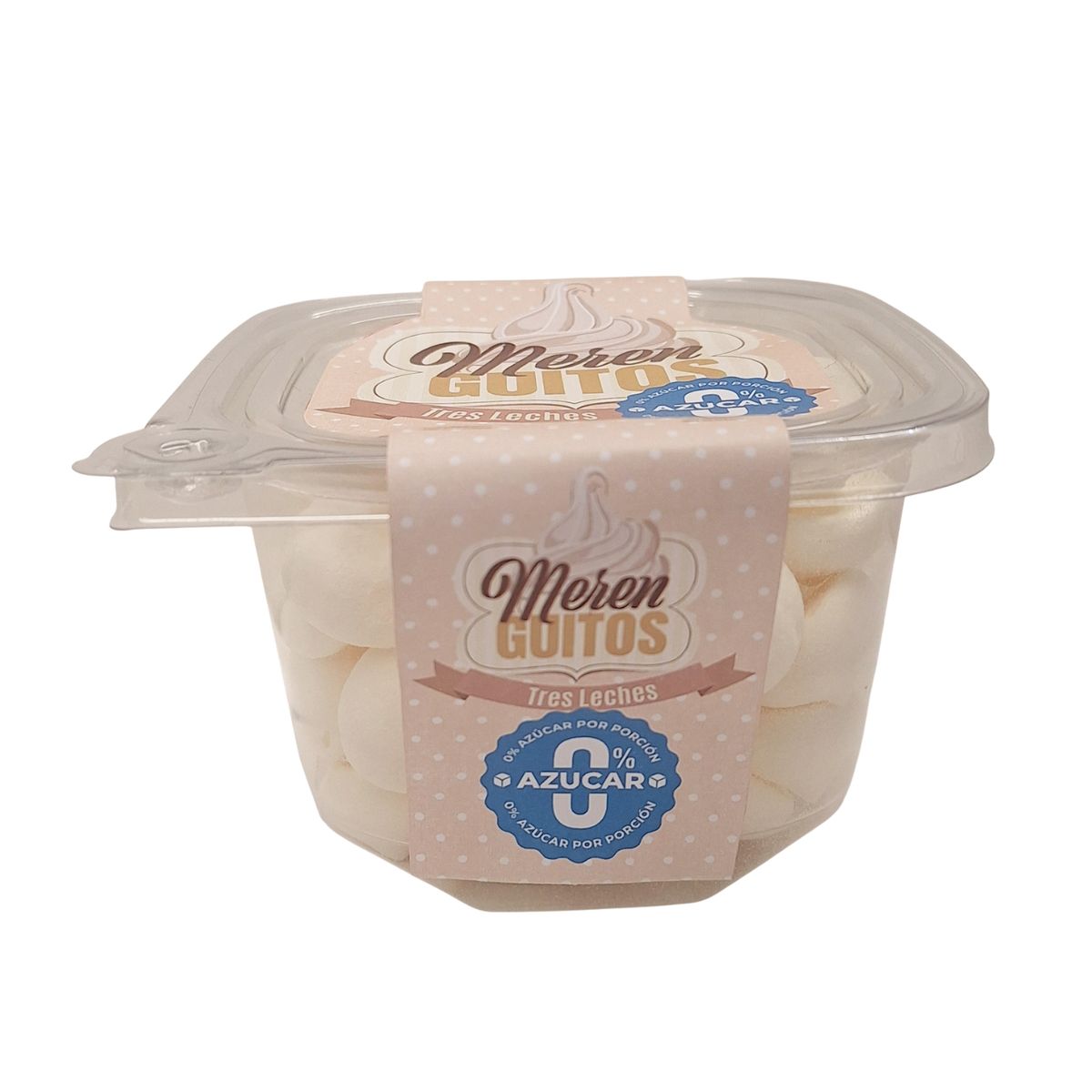MACRODELI - Merenguitos Tres Leches Sin Azúcar 30 g