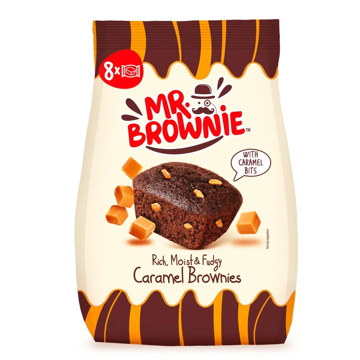 MR BROWNIE - Brownie de Chocolate Caramel Mr Brownie 200 g
