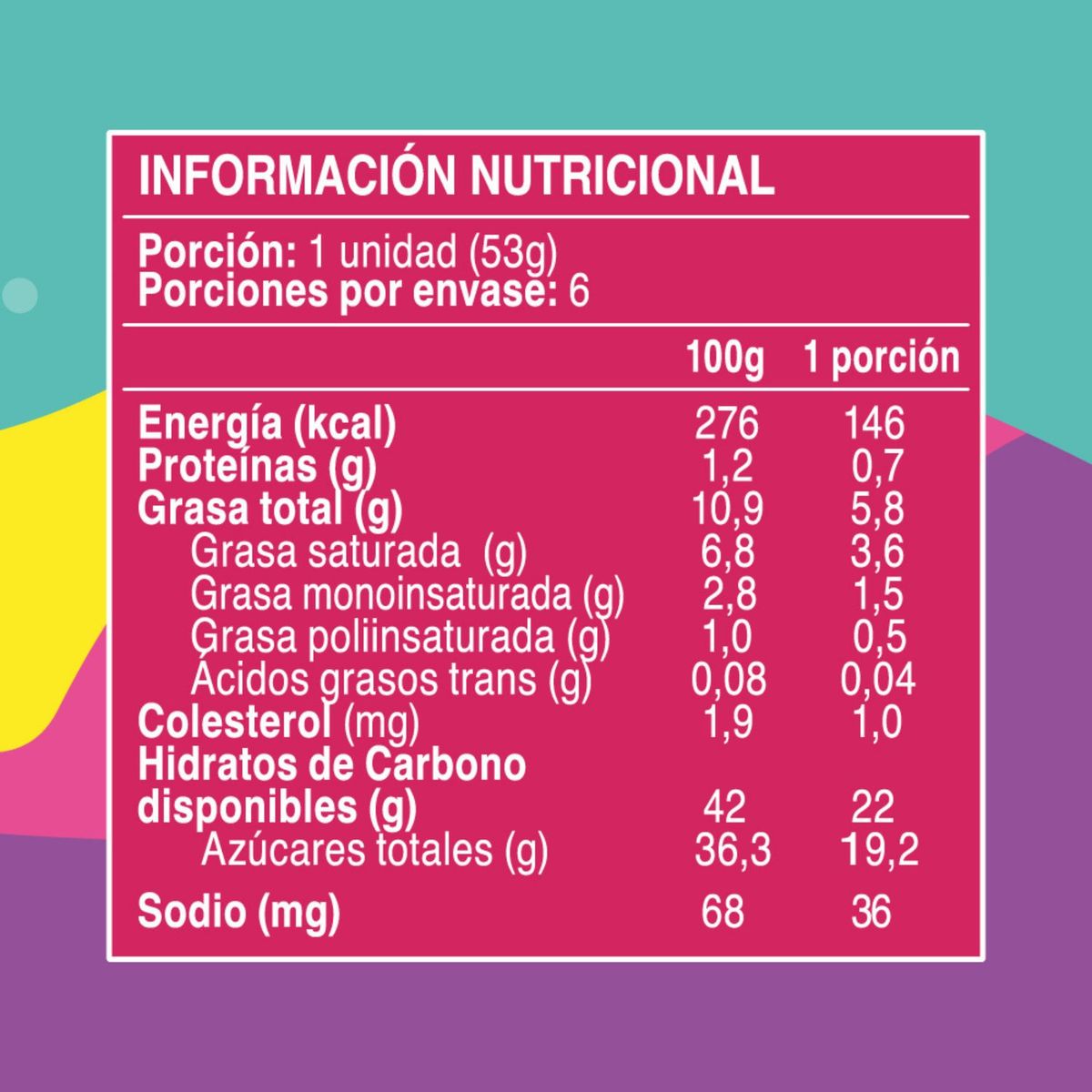 TRENDY - Helado Multipack Contutti Trendy 6 x 53 g