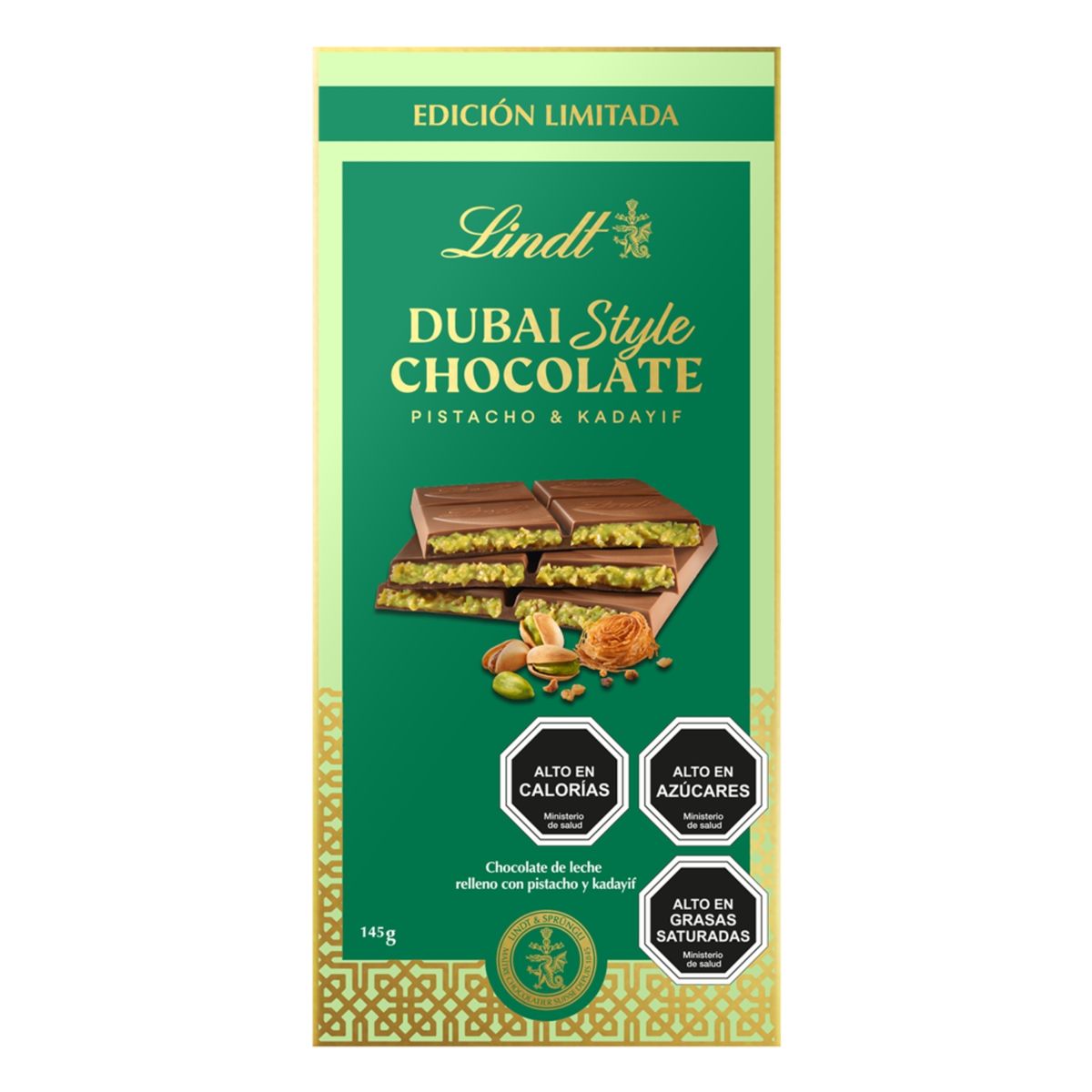 LINDT - Chocolate Dubai Style Lindt 145 g
