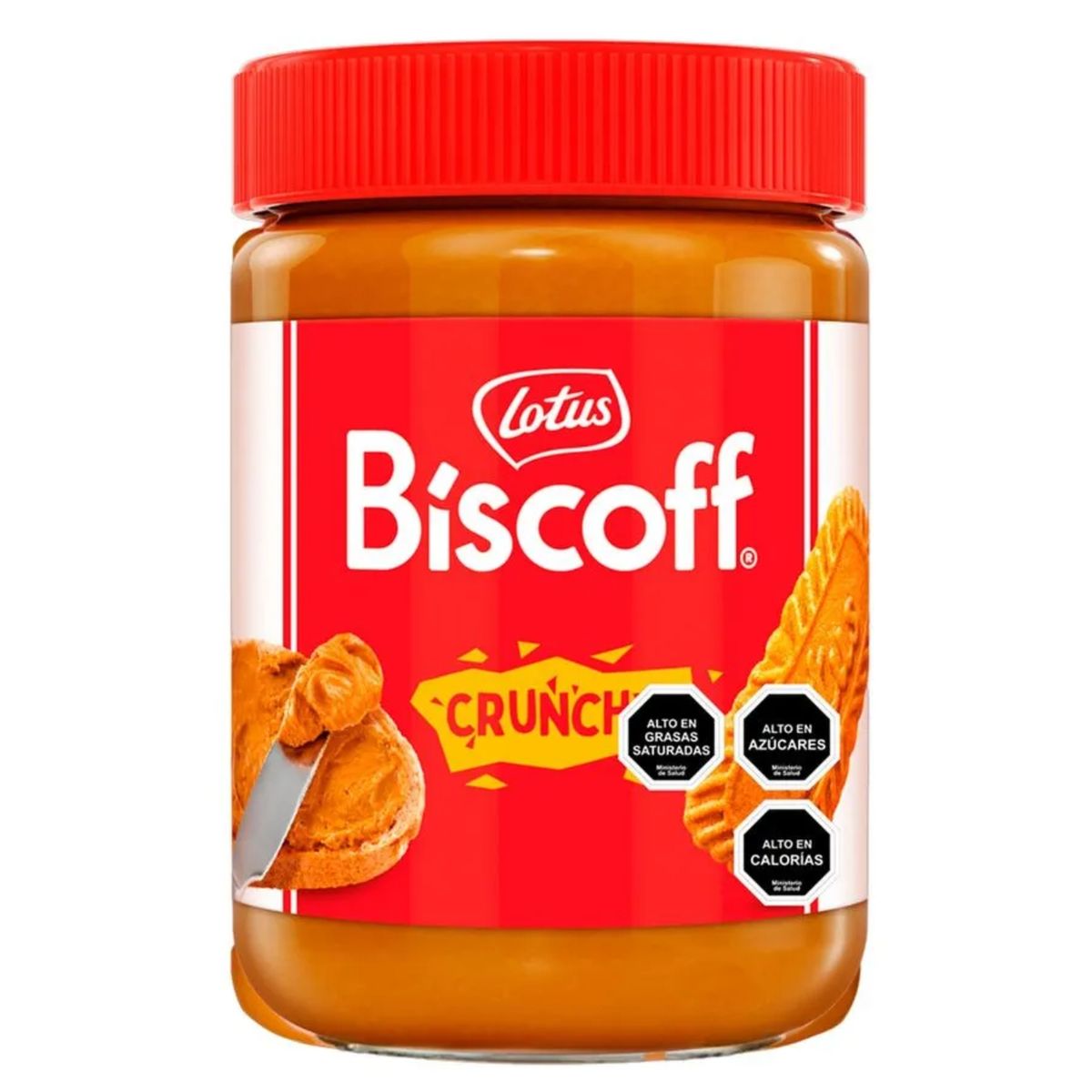 BISCOFF - Crema de Galletas Crunchy Lotus Biscoff 380 g