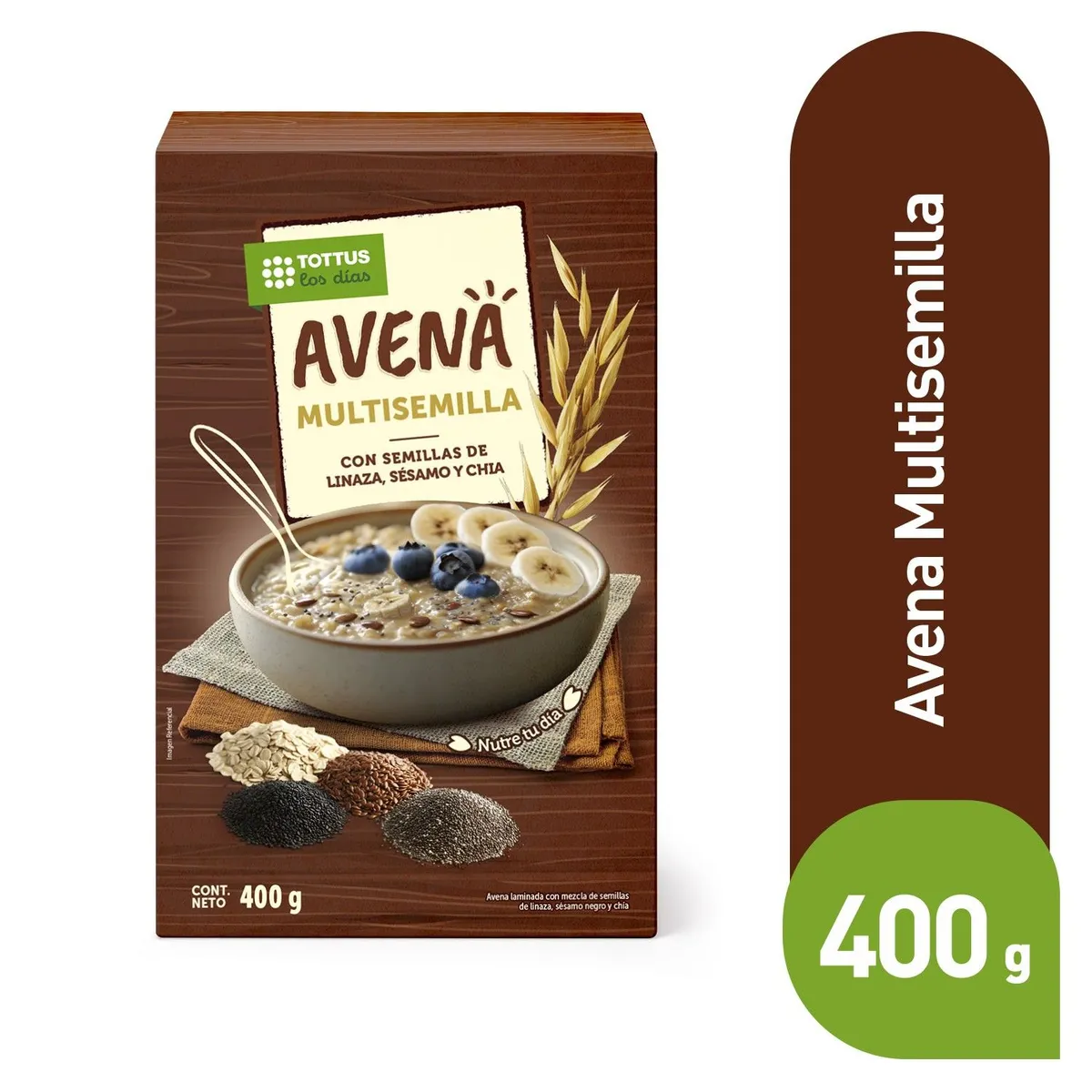 TOTTUS - Avena Multisemillas Tottus 400 g