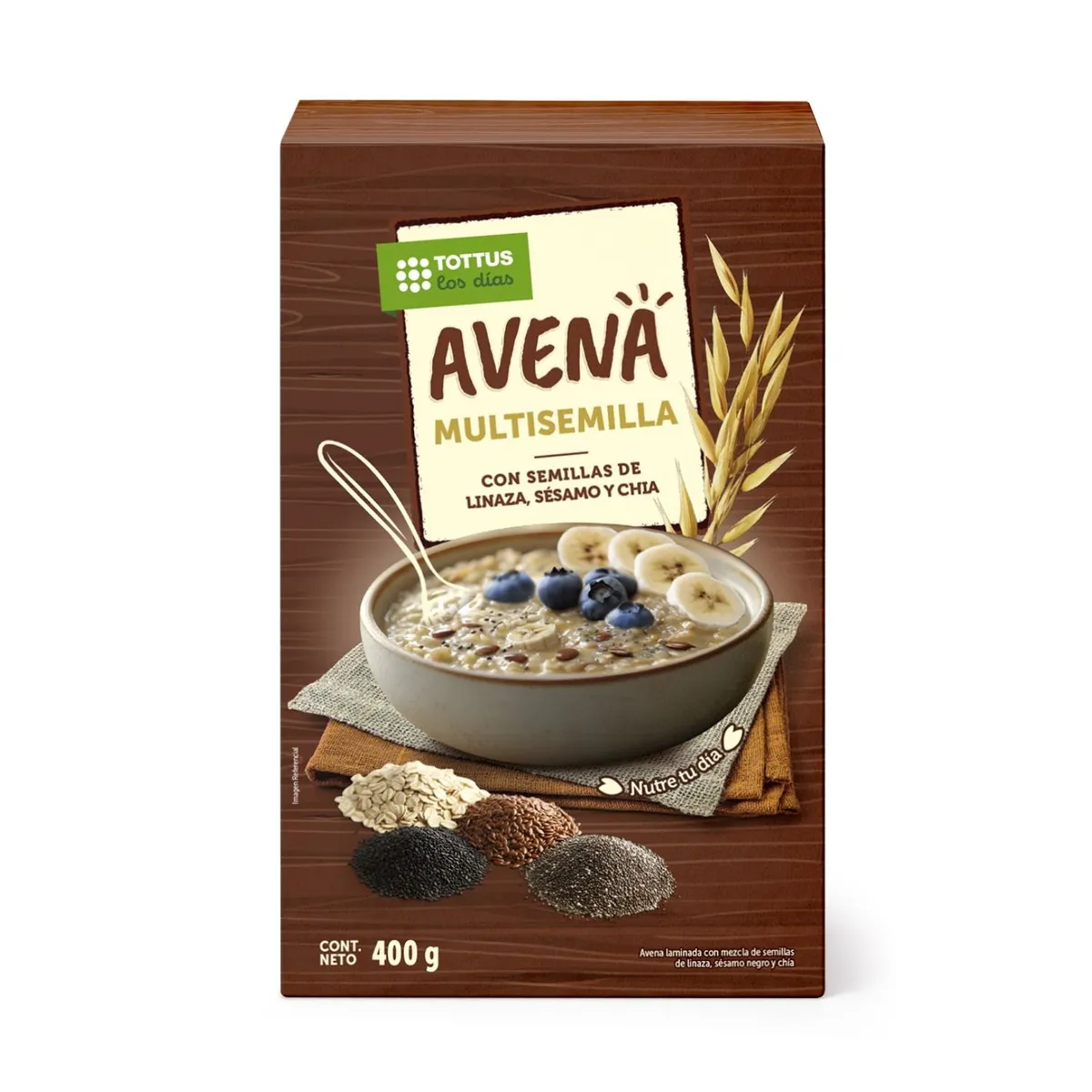 TOTTUS - Avena Multisemillas Tottus 400 g