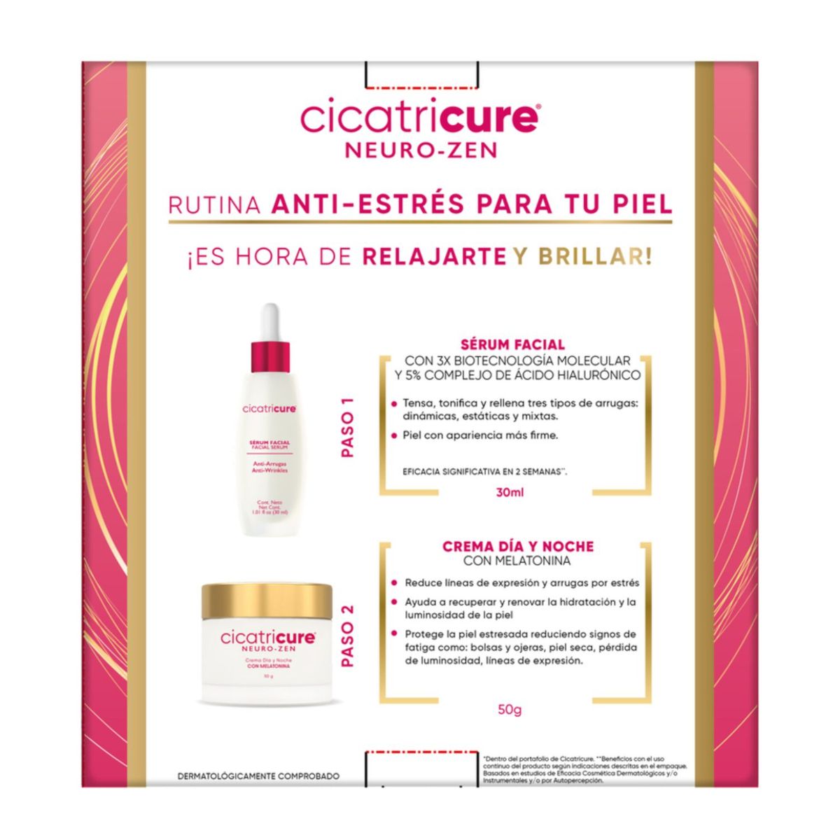 CICATRICURE - Pack Rutina Neuro-Zen Cicatricure Anti Estrés