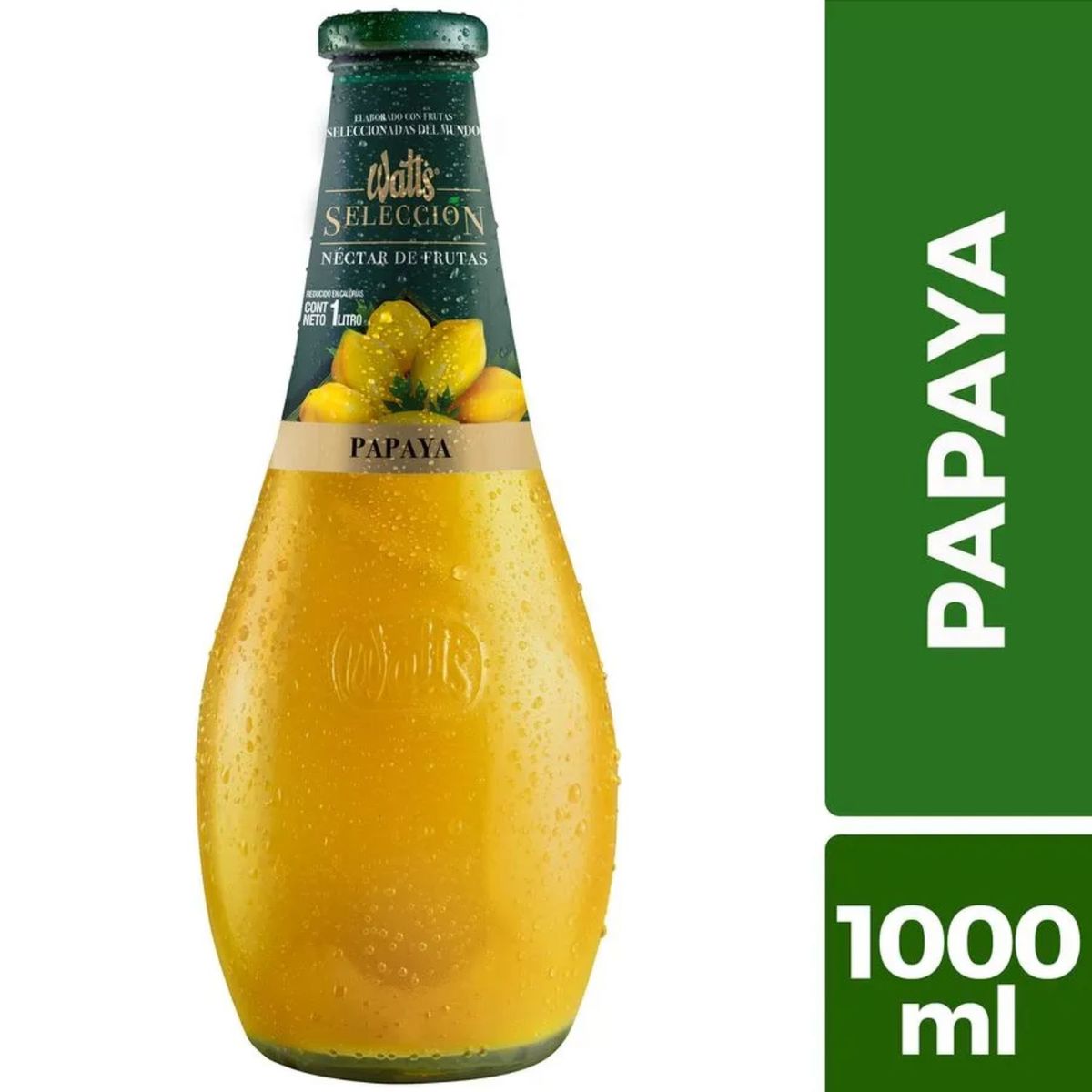 WATTS - Néctar Papaya Selección Watts 1 L