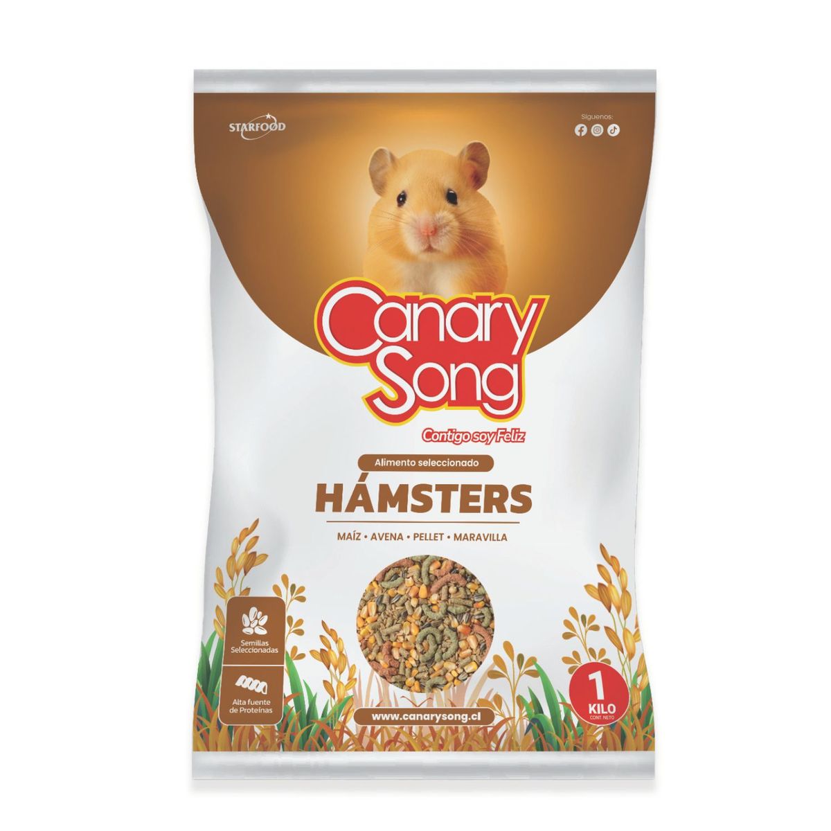CANARY SONG - Alimento para Hamster Canary Song 1 Kg