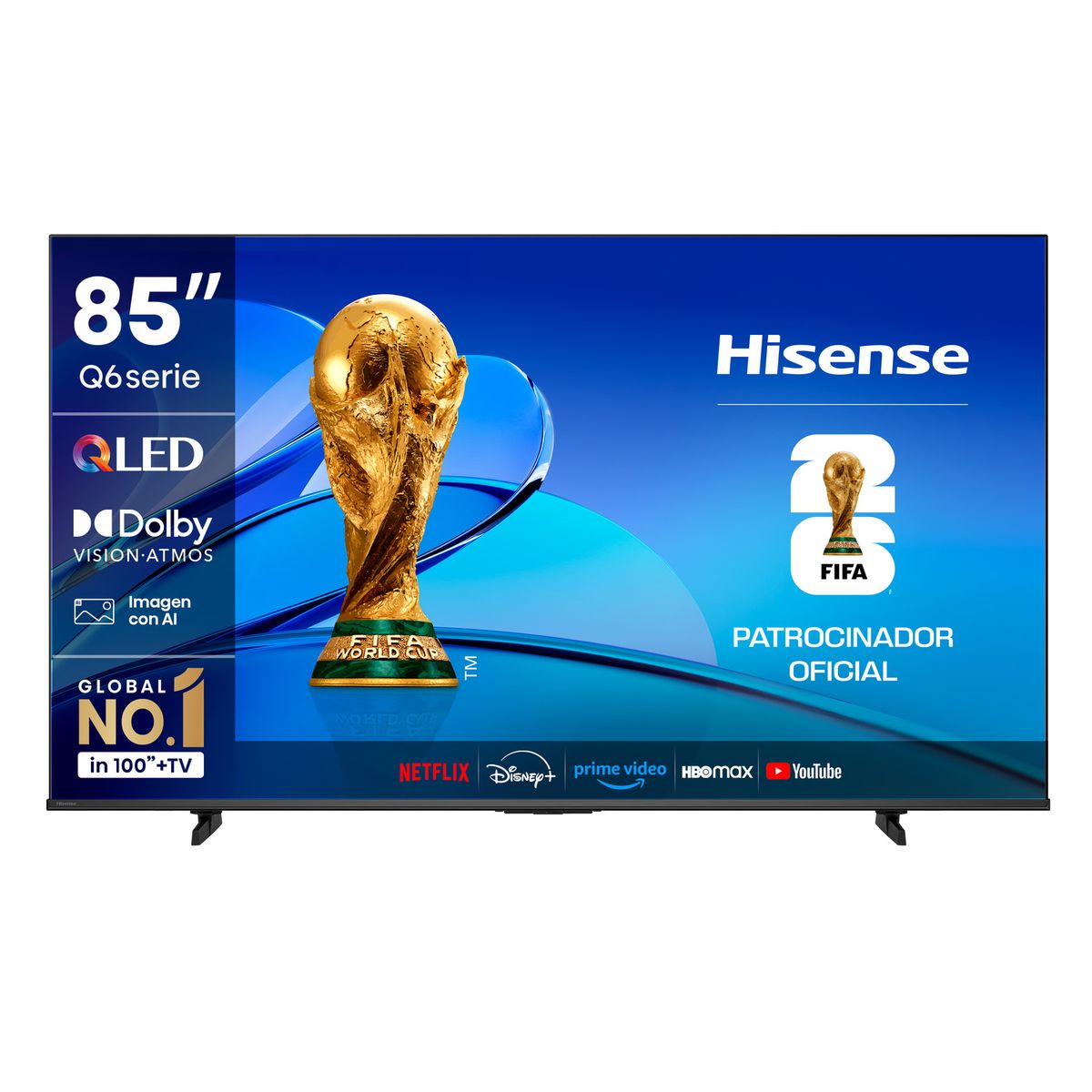 HISENSE - Qled Smart Tv 85 Q6Qv 4K Hisense