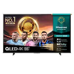 HISENSE - Qled Smart Tv 55 Q6Qv 4K