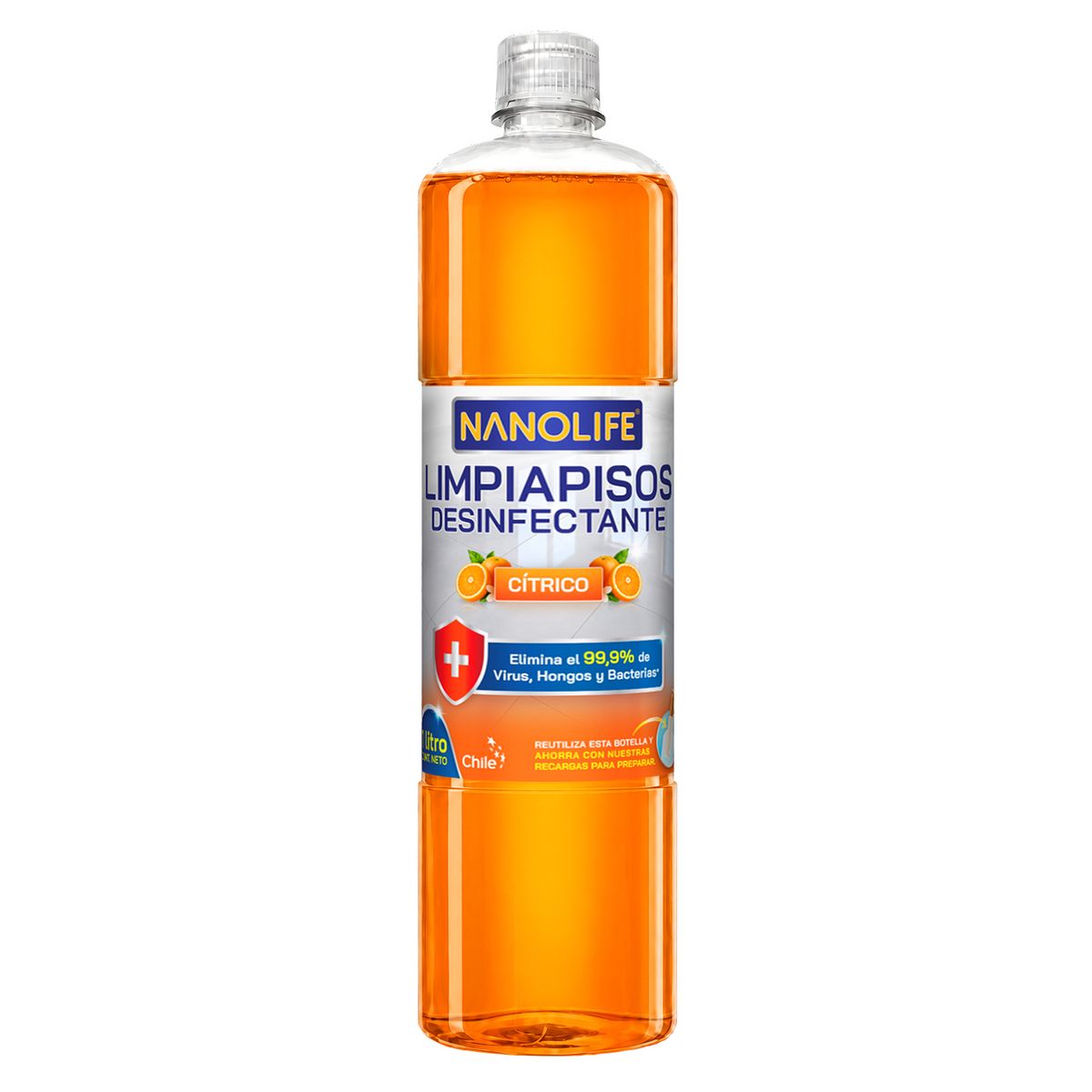 NANOLIFE - LIMPIAPISOS CITRICO 1LT NANOLIFE 1LT