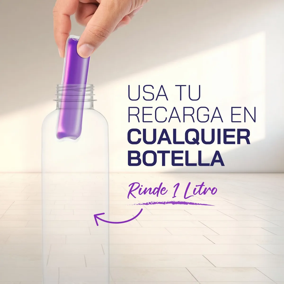 NANOLIFE - LIMPIAPISOS LAVANDA RECARGA NANOLIFE UN