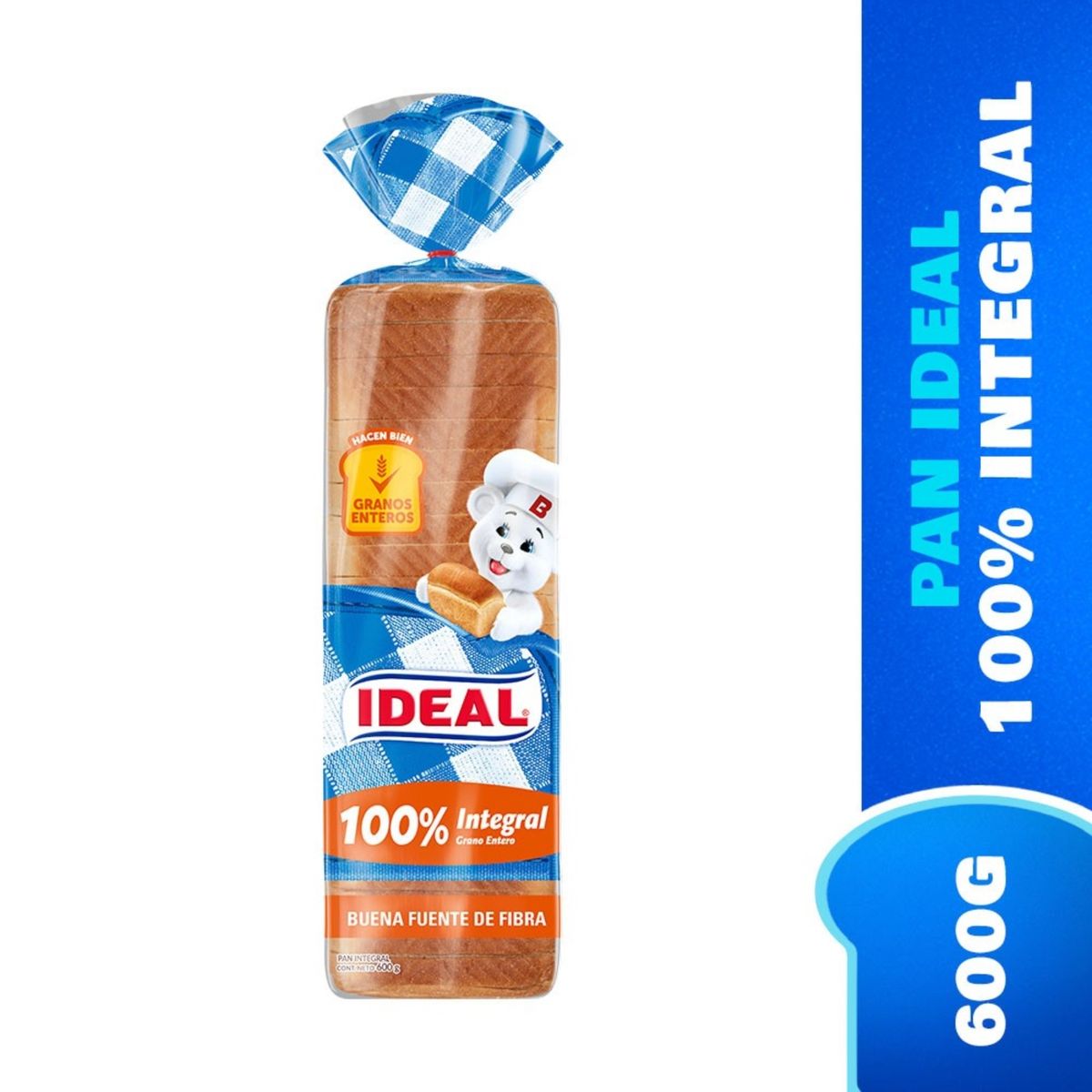 IDEAL - Pan de Molde Integral Ideal 600 g