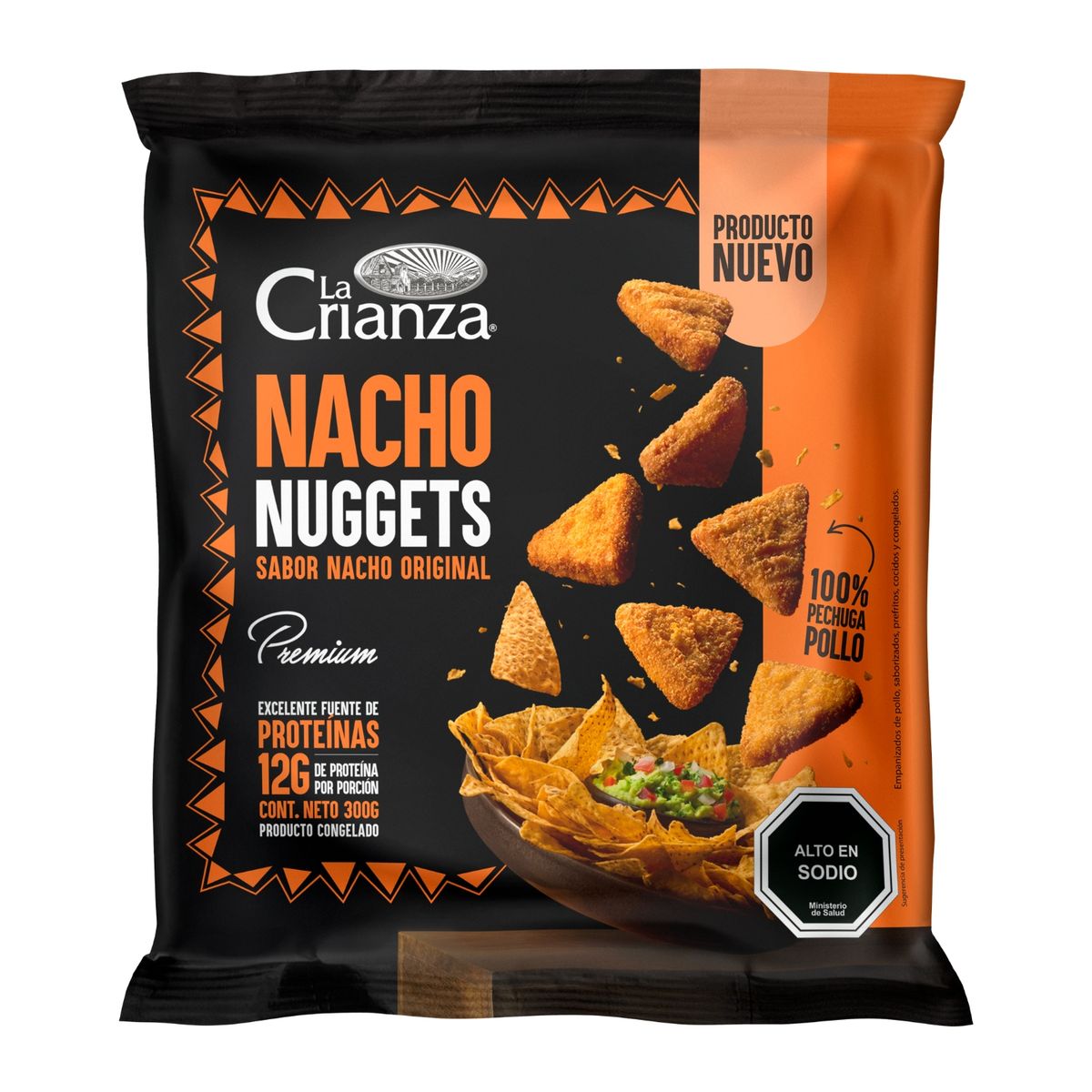 LA CRIANZA - Nacho Nuggets Original Congelados La Crianza 300 g