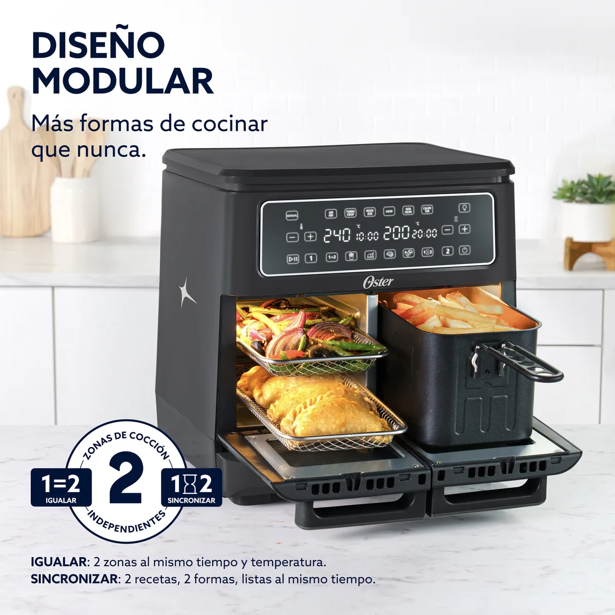 OSTER - Freidora De Aire 11Lts  Flex
