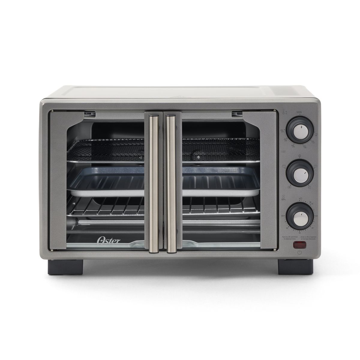OSTER - Horno Con Freidora 25 Lt French Door