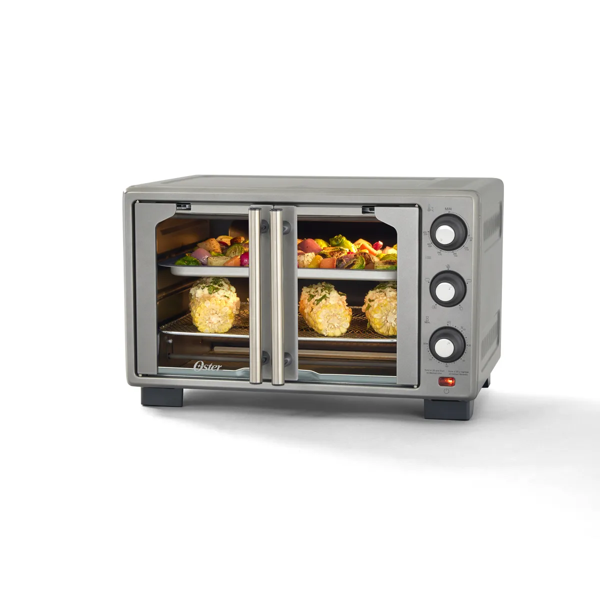 OSTER - Horno Con Freidora 25 Lt French Door